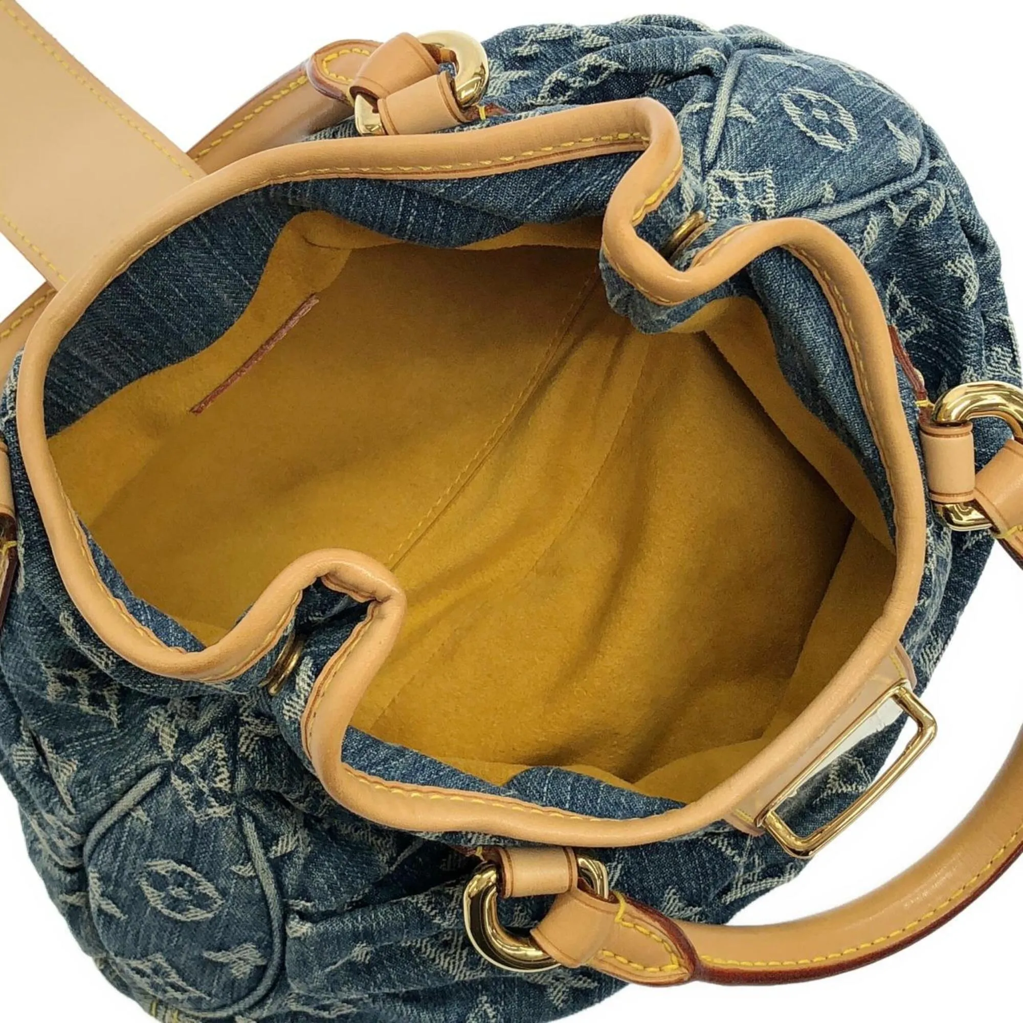 Monogram Denim Monogram Denim Handbag (Pre-Owned) - Louis Vuitton - Modalova