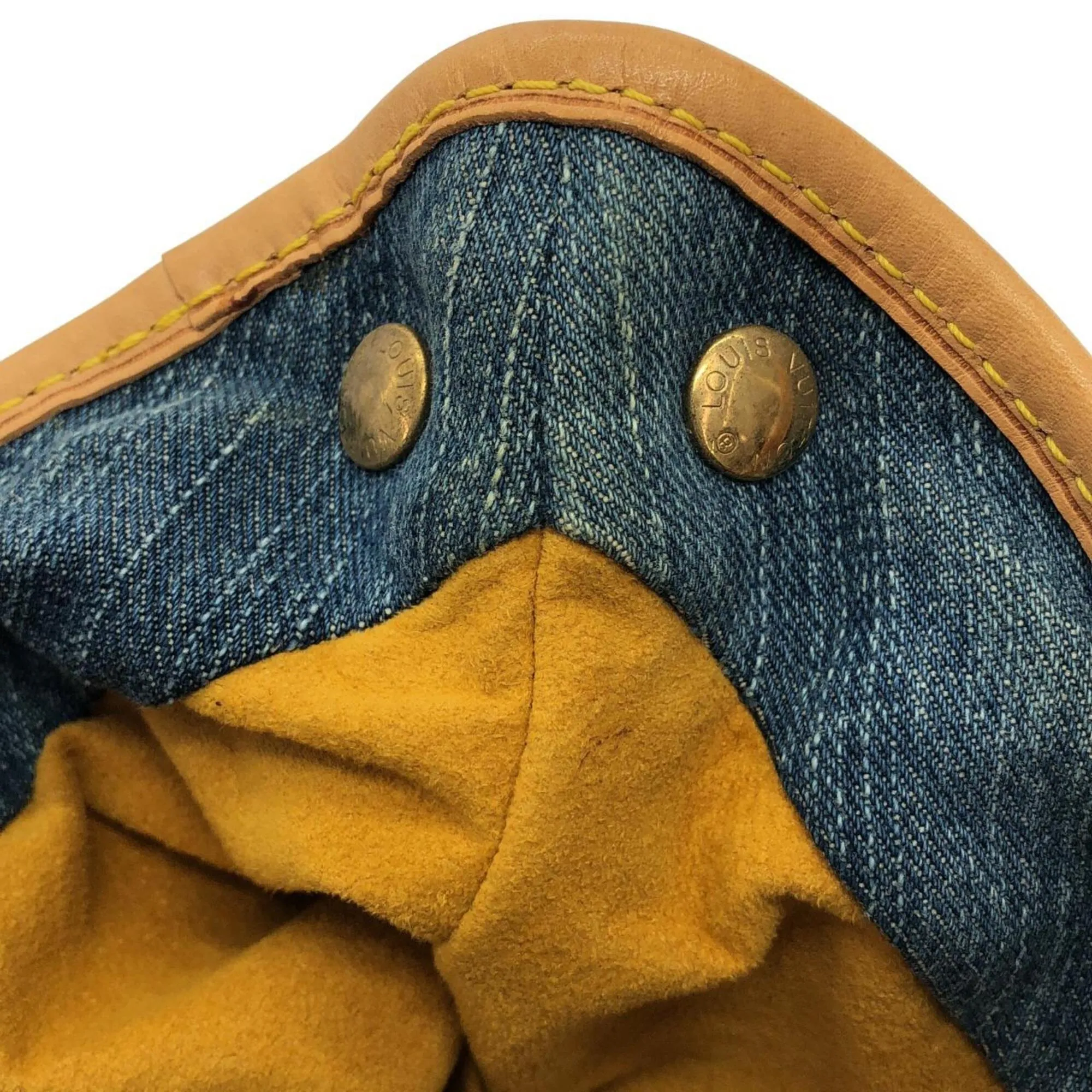 Monogram Denim Monogram Denim Handbag (Pre-Owned) - Louis Vuitton - Modalova