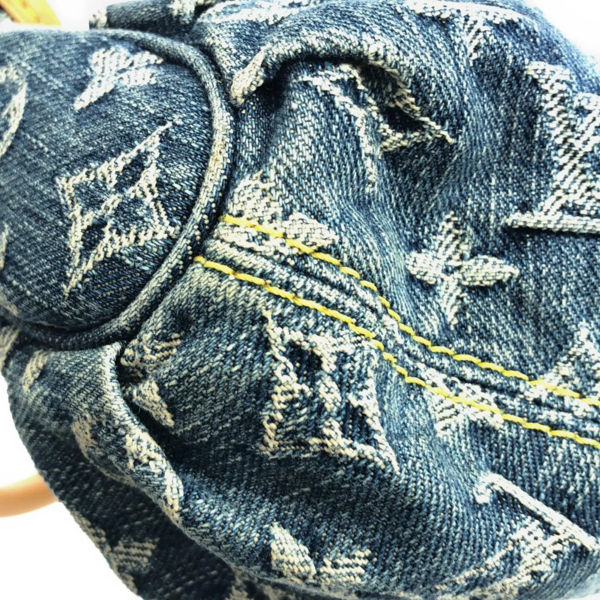 Monogram Denim Monogram Denim Handbag (Pre-Owned) - Louis Vuitton - Modalova