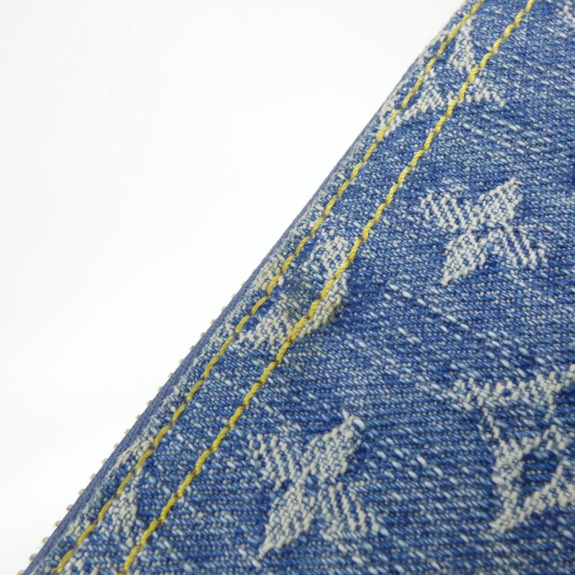 Denim Canvas Long Wallet (Bi-Fold) (Pre-Owned) - Louis Vuitton - Modalova