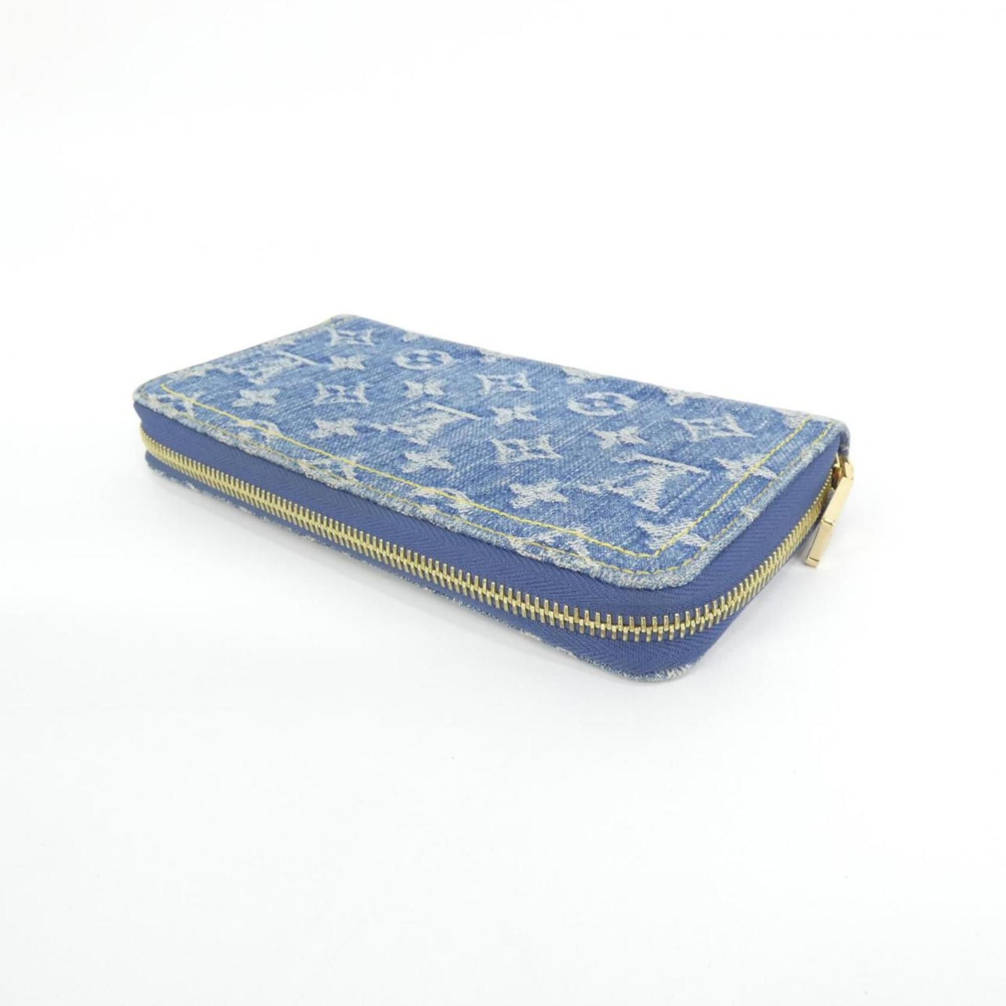 Denim Canvas Long Wallet (Bi-Fold) (Pre-Owned) - Louis Vuitton - Modalova