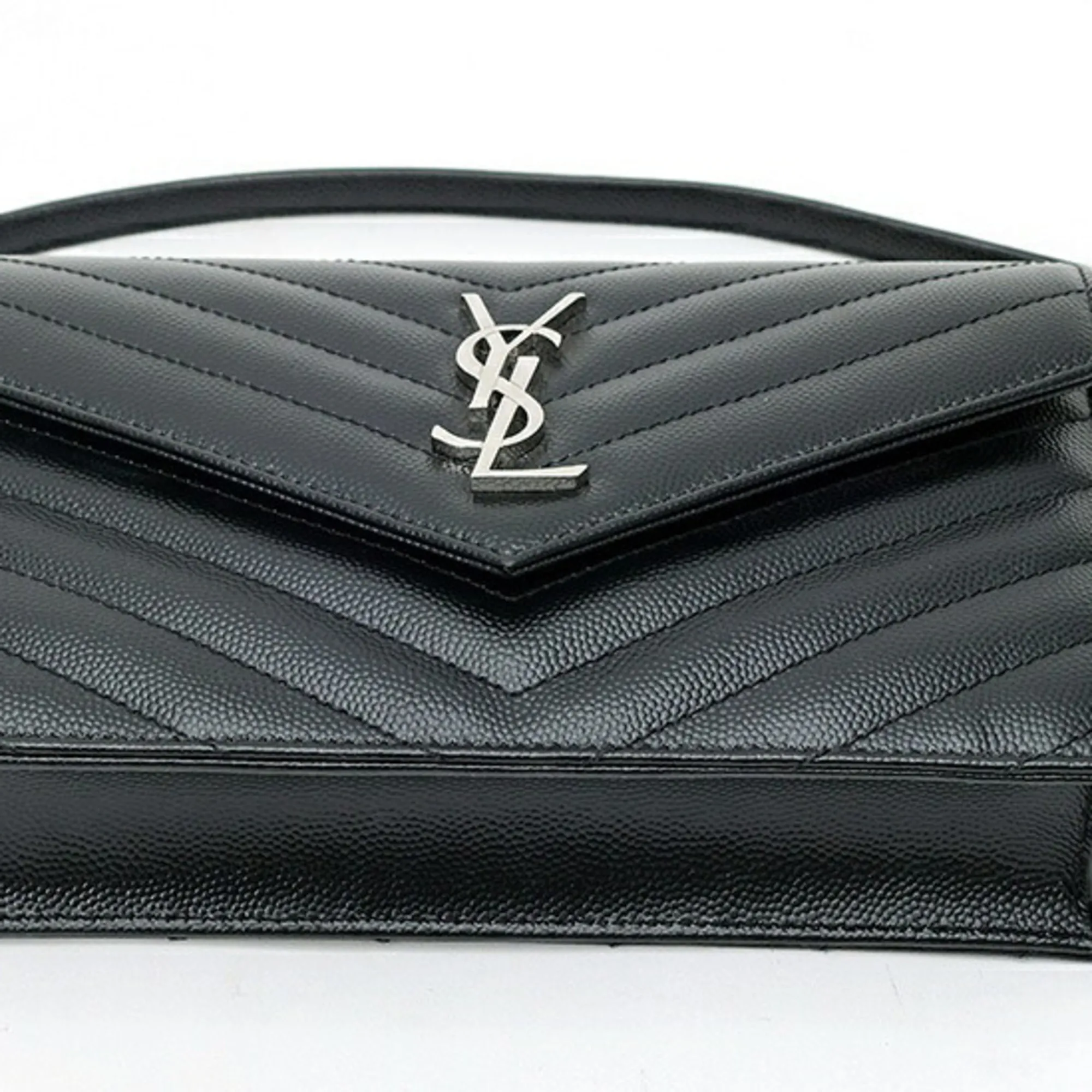 Leather Shoulder Bag (Pre-Owned) - Saint Laurent - Modalova