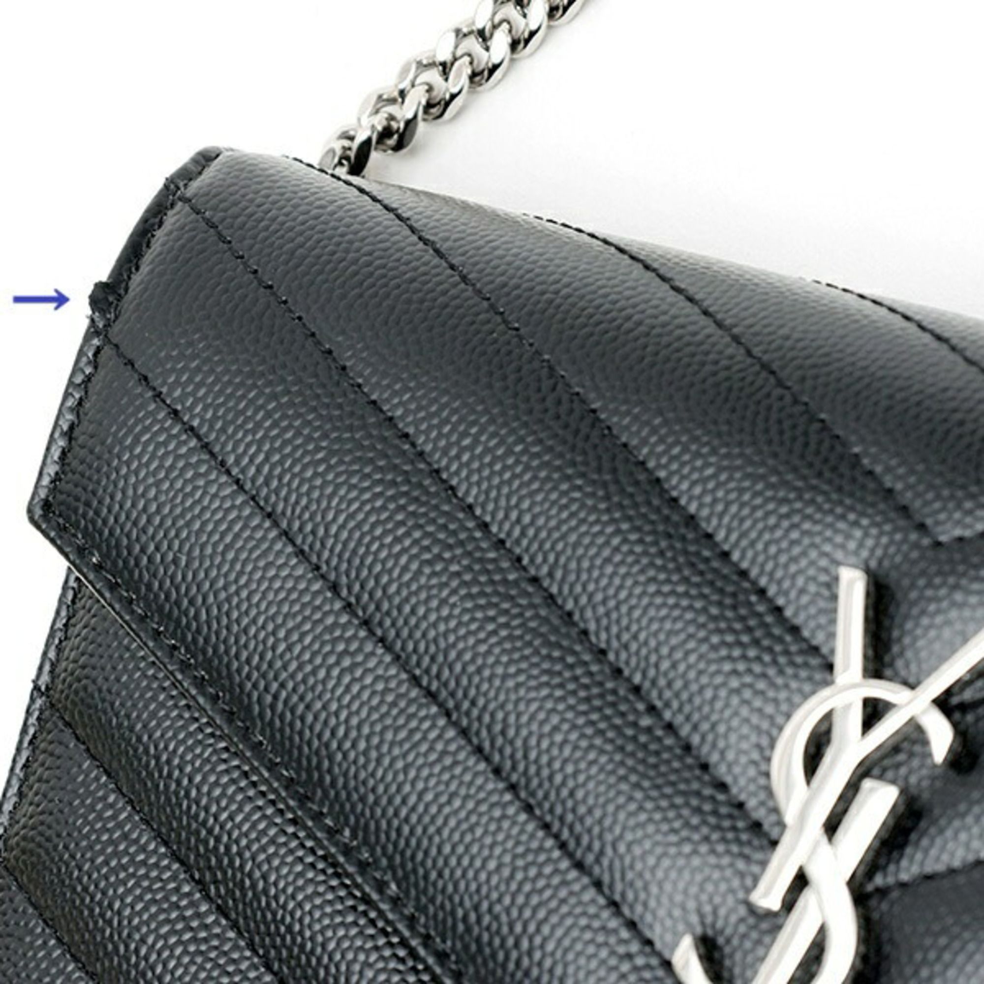 Leather Shoulder Bag (Pre-Owned) - Saint Laurent - Modalova