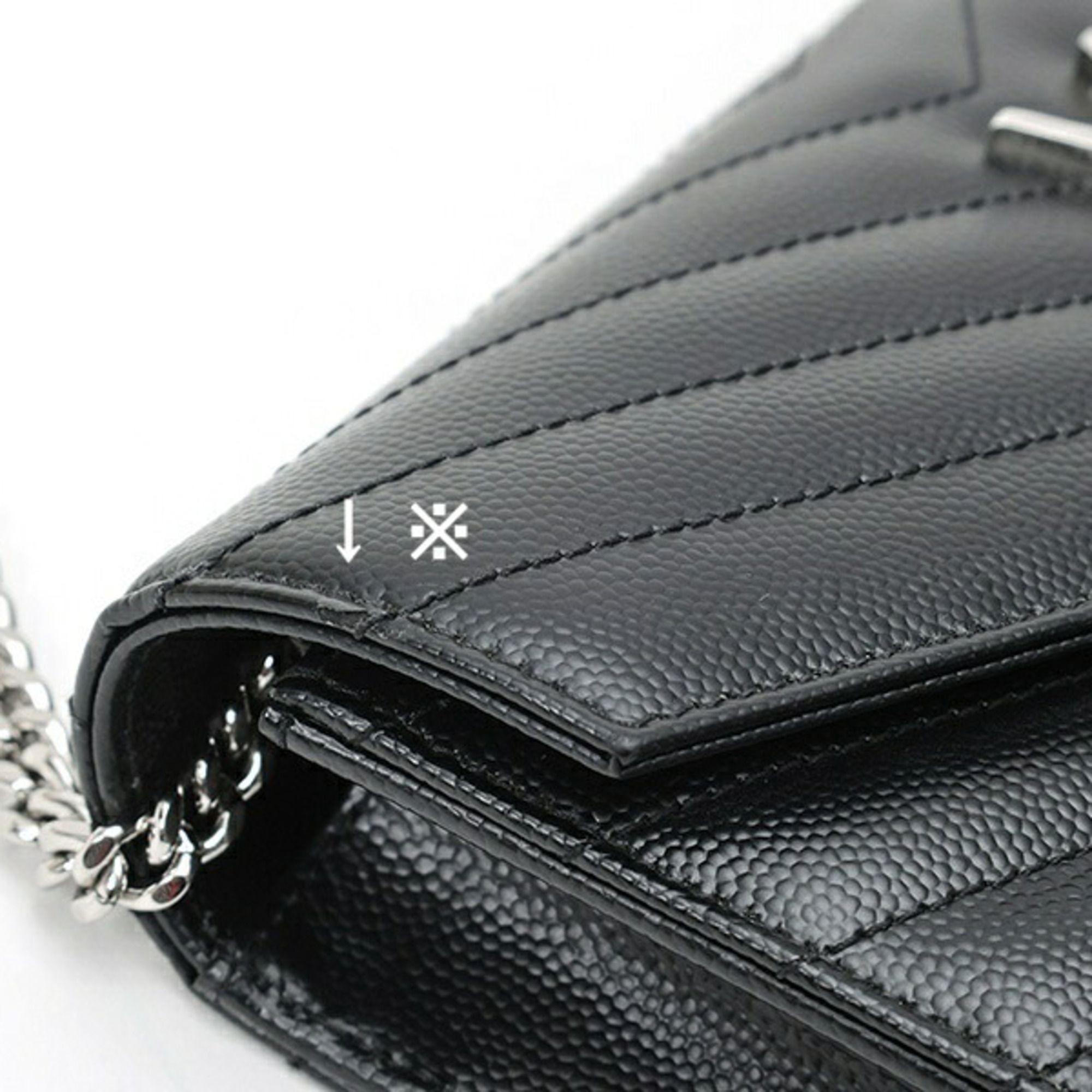 Leather Shoulder Bag (Pre-Owned) - Saint Laurent - Modalova