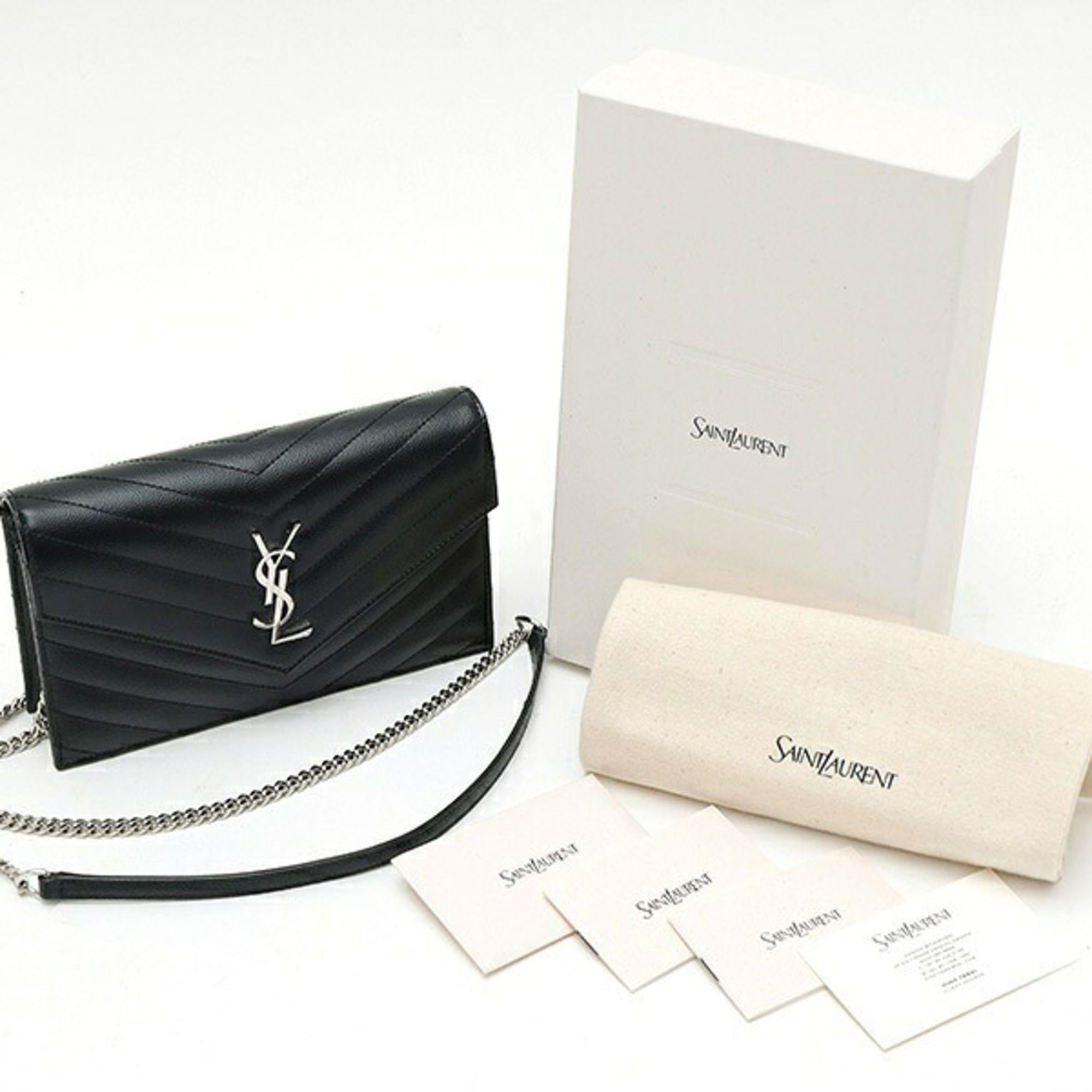 Leather Shoulder Bag (Pre-Owned) - Saint Laurent - Modalova