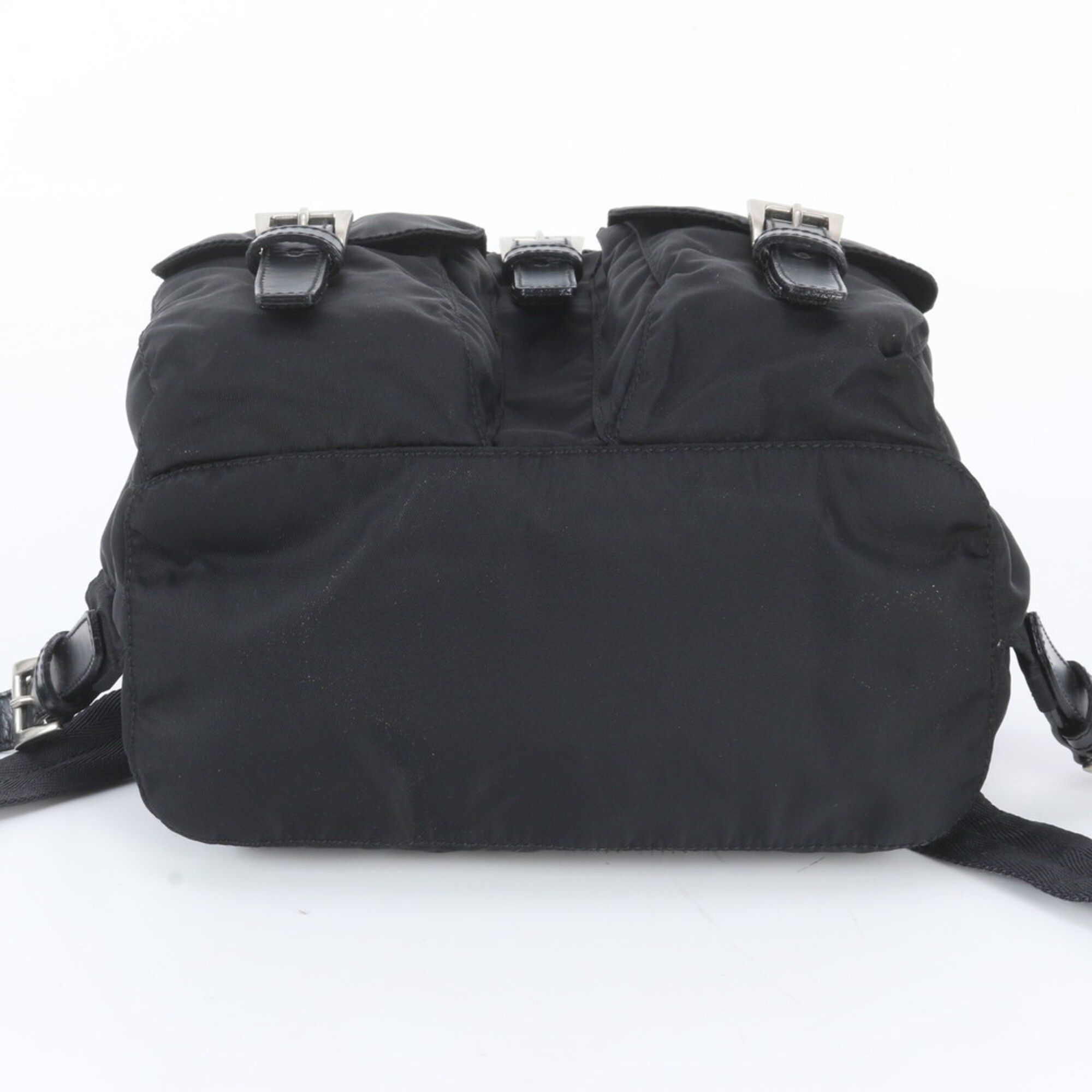 Nylon Leather Backpack (Pre-Owned) - Prada - Modalova