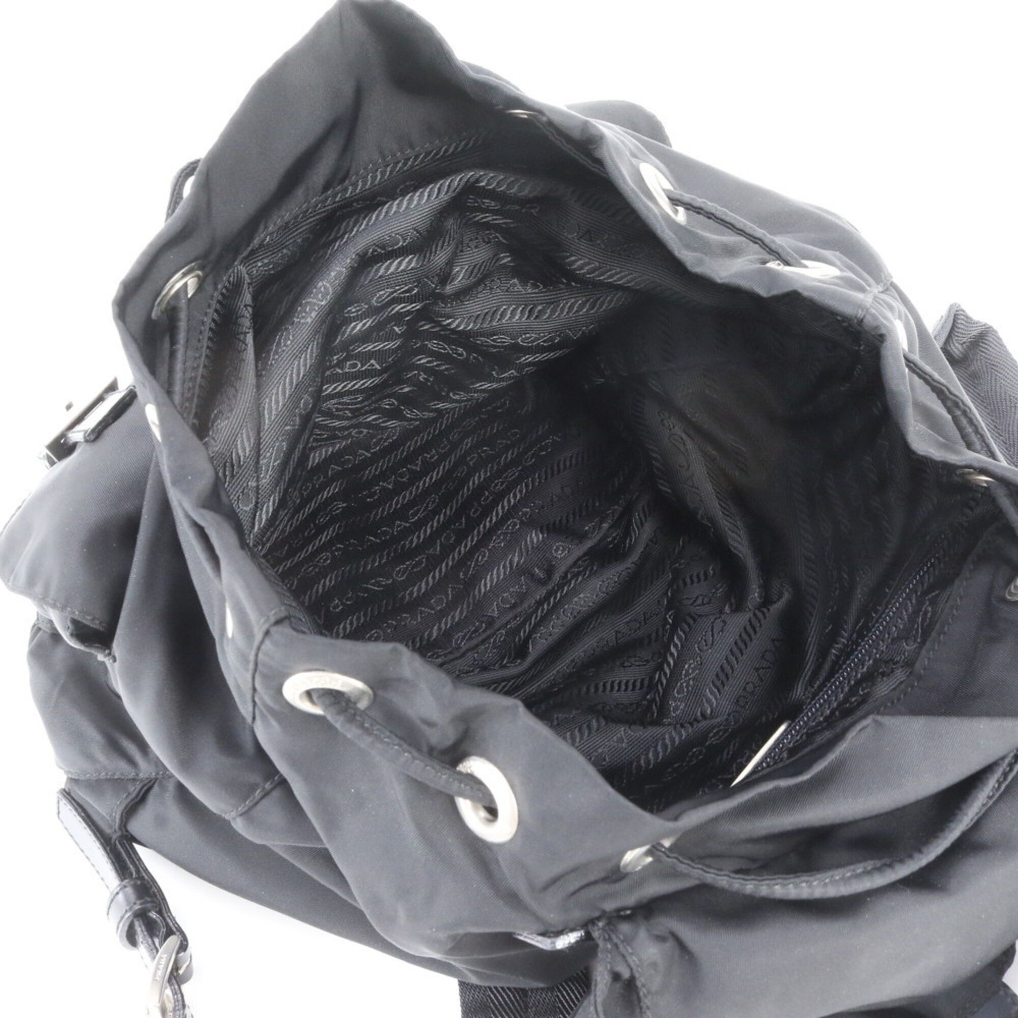 Nylon Leather Backpack (Pre-Owned) - Prada - Modalova