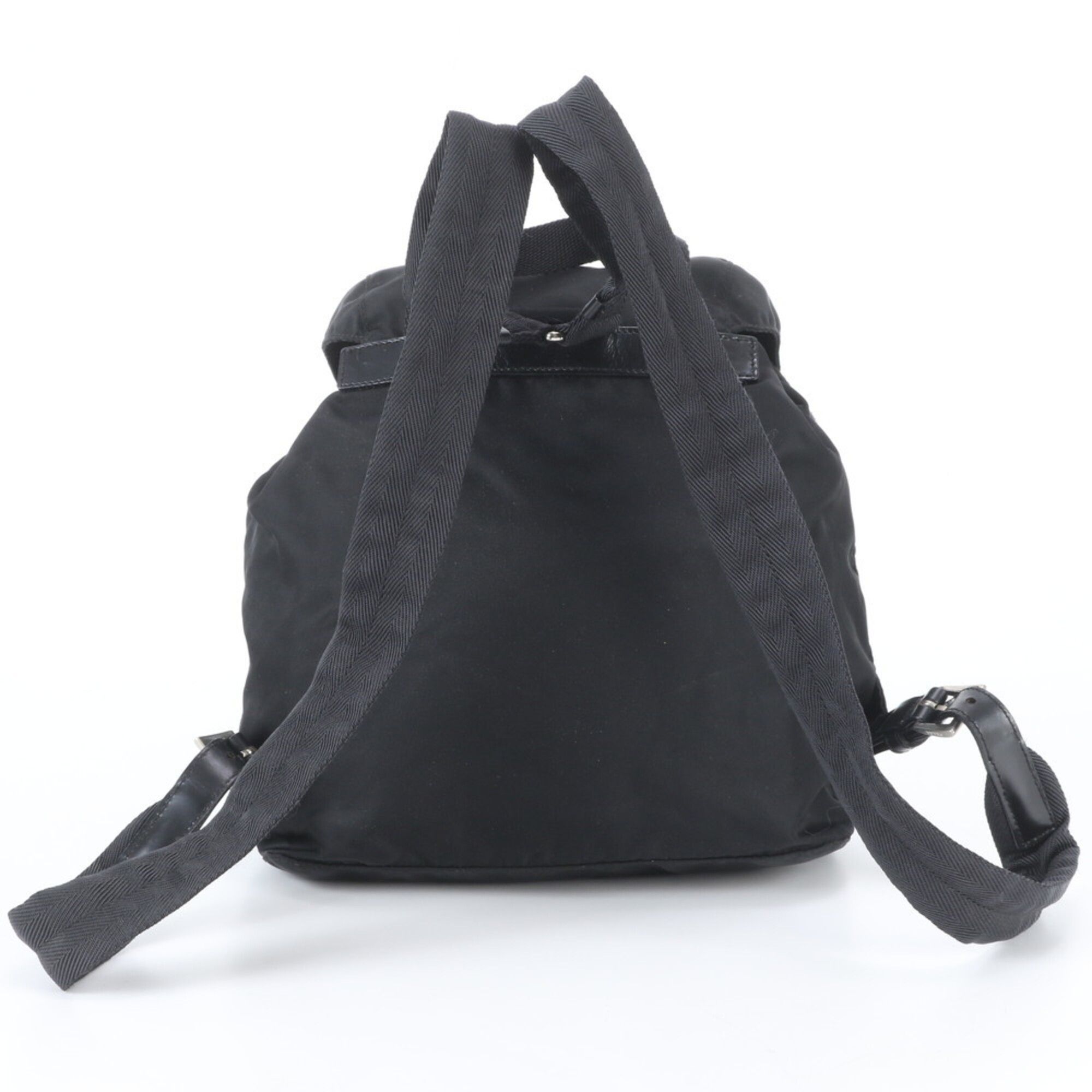 Nylon Leather Backpack (Pre-Owned) - Prada - Modalova