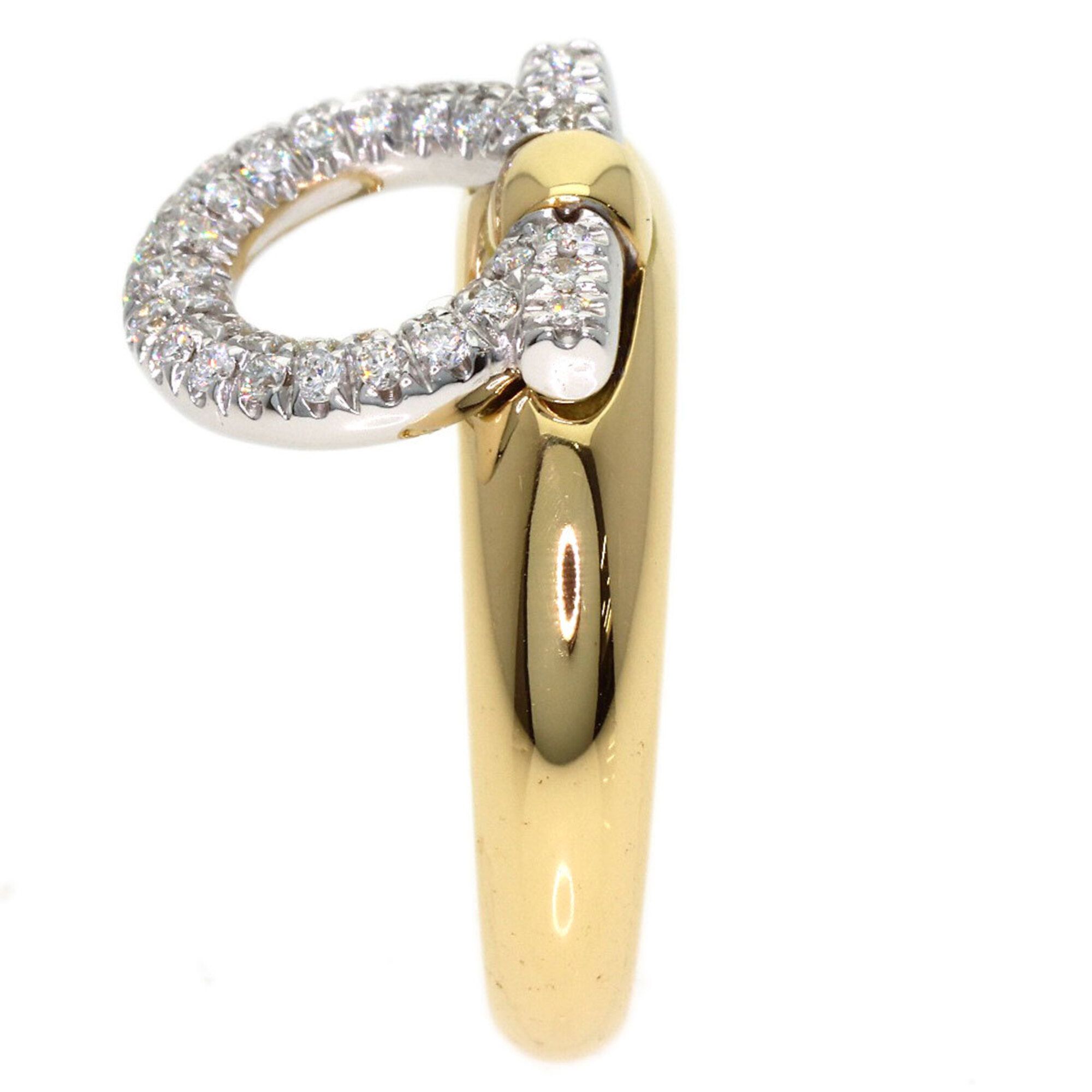 Yellow Gold (18K) Band Ring (Pre-Owned) - Salvatore Ferragamo - Modalova