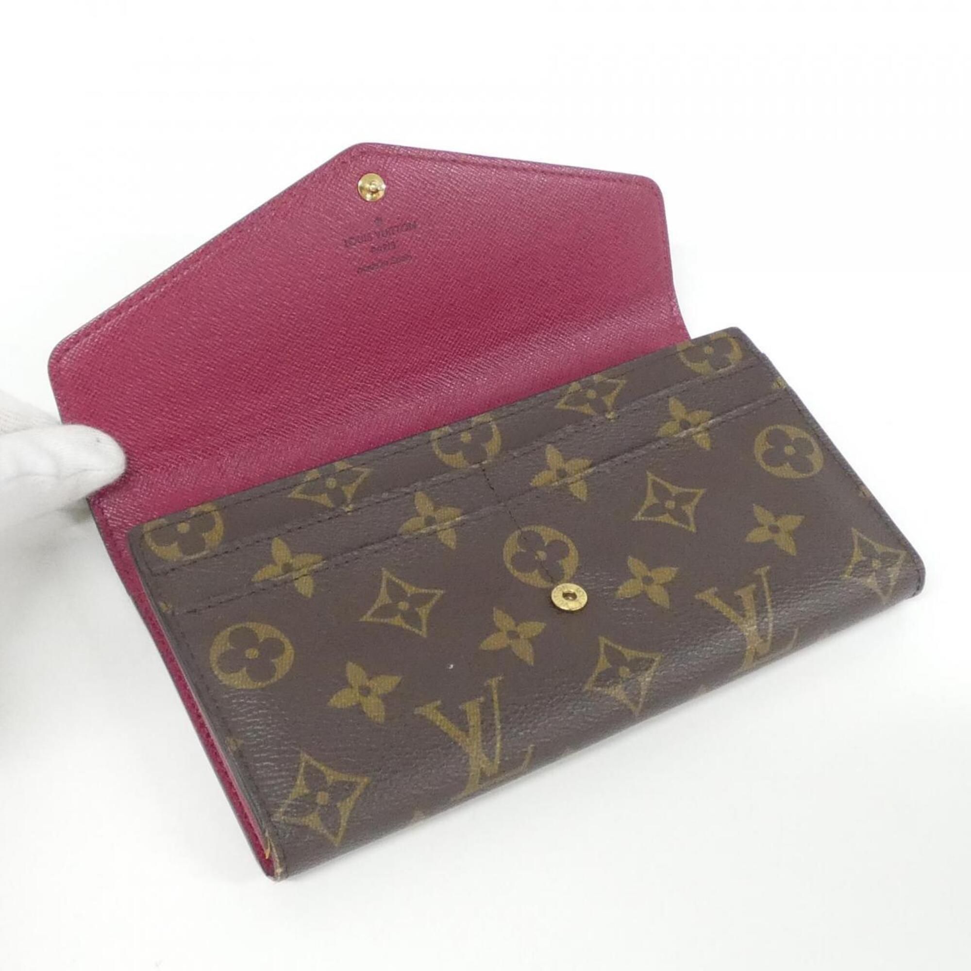 Coated Canvas Long Wallet (Bi-Fold) (Pre-Owned) - Louis Vuitton - Modalova