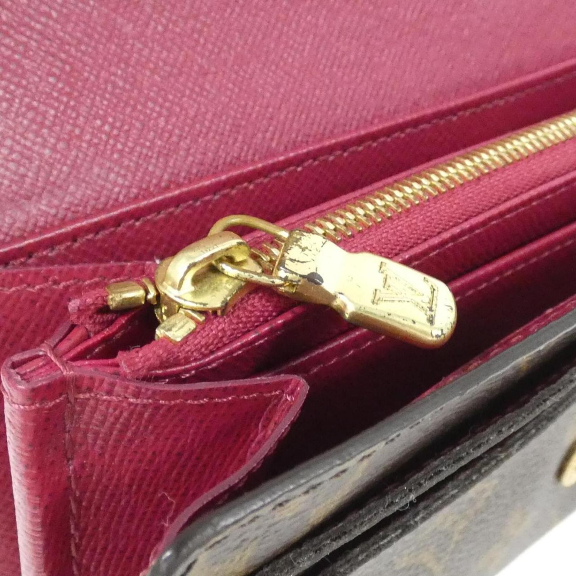 Coated Canvas Long Wallet (Bi-Fold) (Pre-Owned) - Louis Vuitton - Modalova