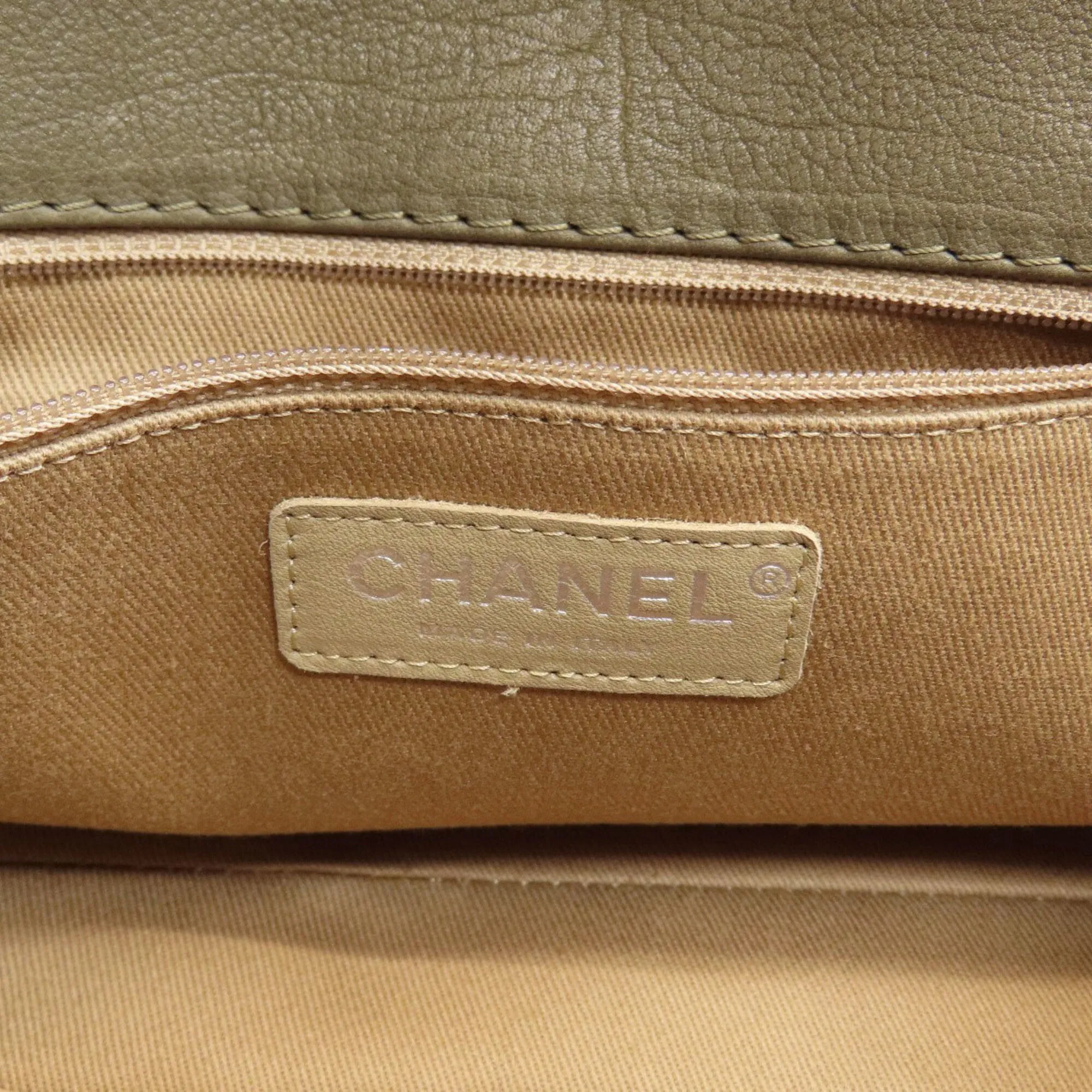 Leather Tote Bag (Pre-Owned) - Chanel - Modalova