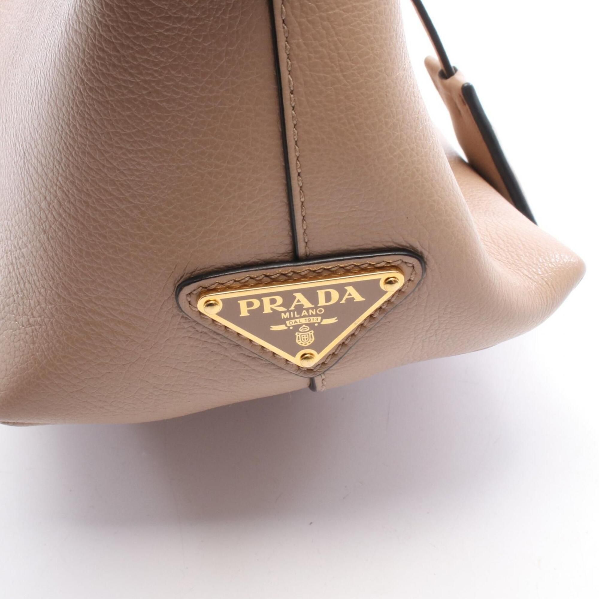 Leather Handbag (Pre-Owned) - Prada - Modalova