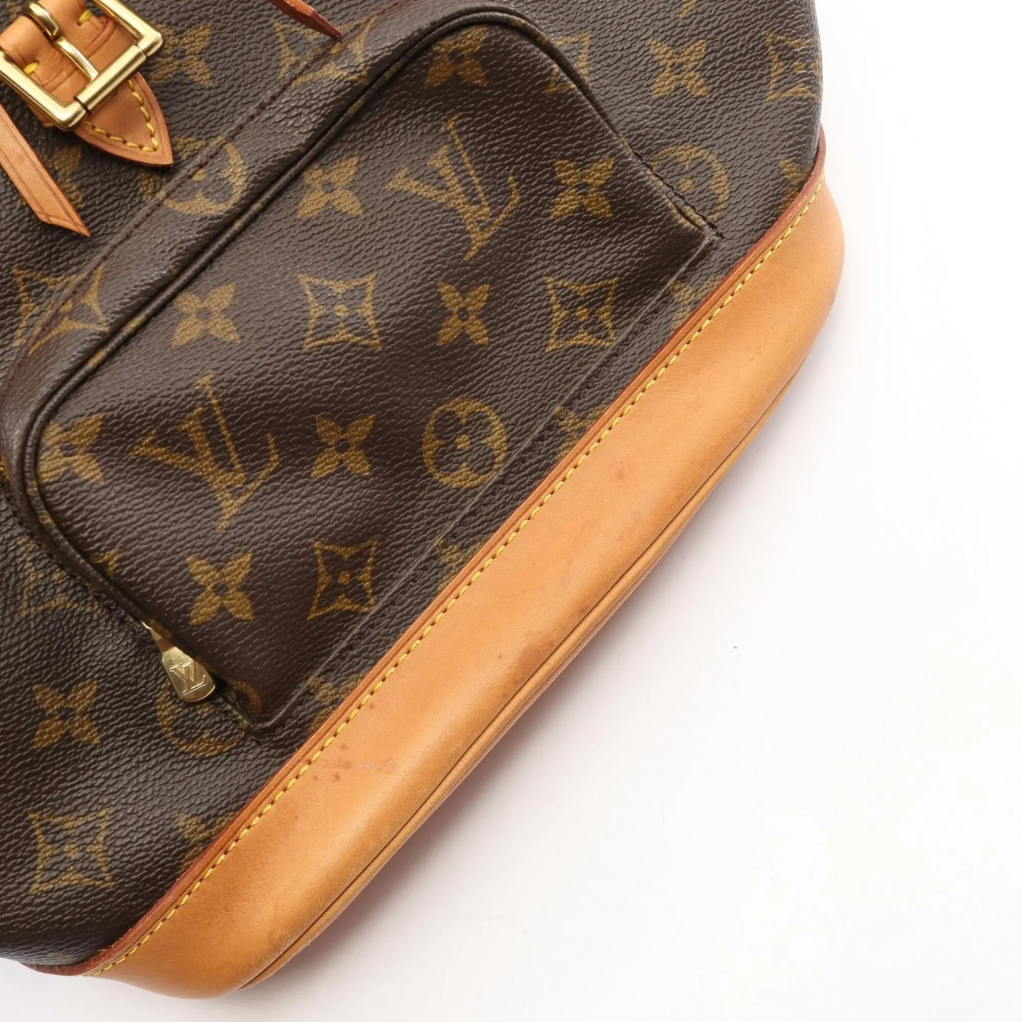 Coated Canvas Leather Backpack Handbag (Pre-Owned) - Louis Vuitton - Modalova