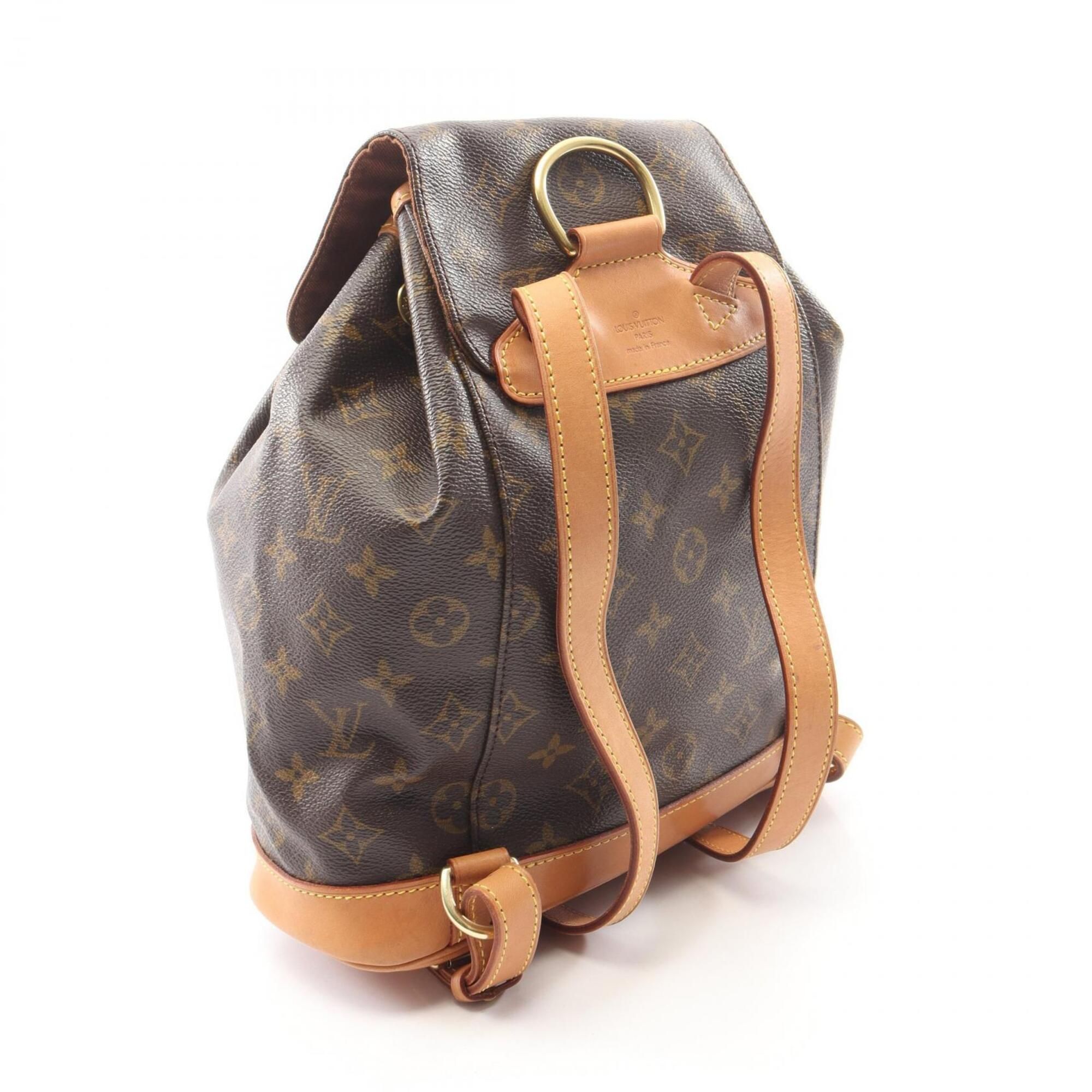 Coated Canvas Leather Backpack Handbag (Pre-Owned) - Louis Vuitton - Modalova