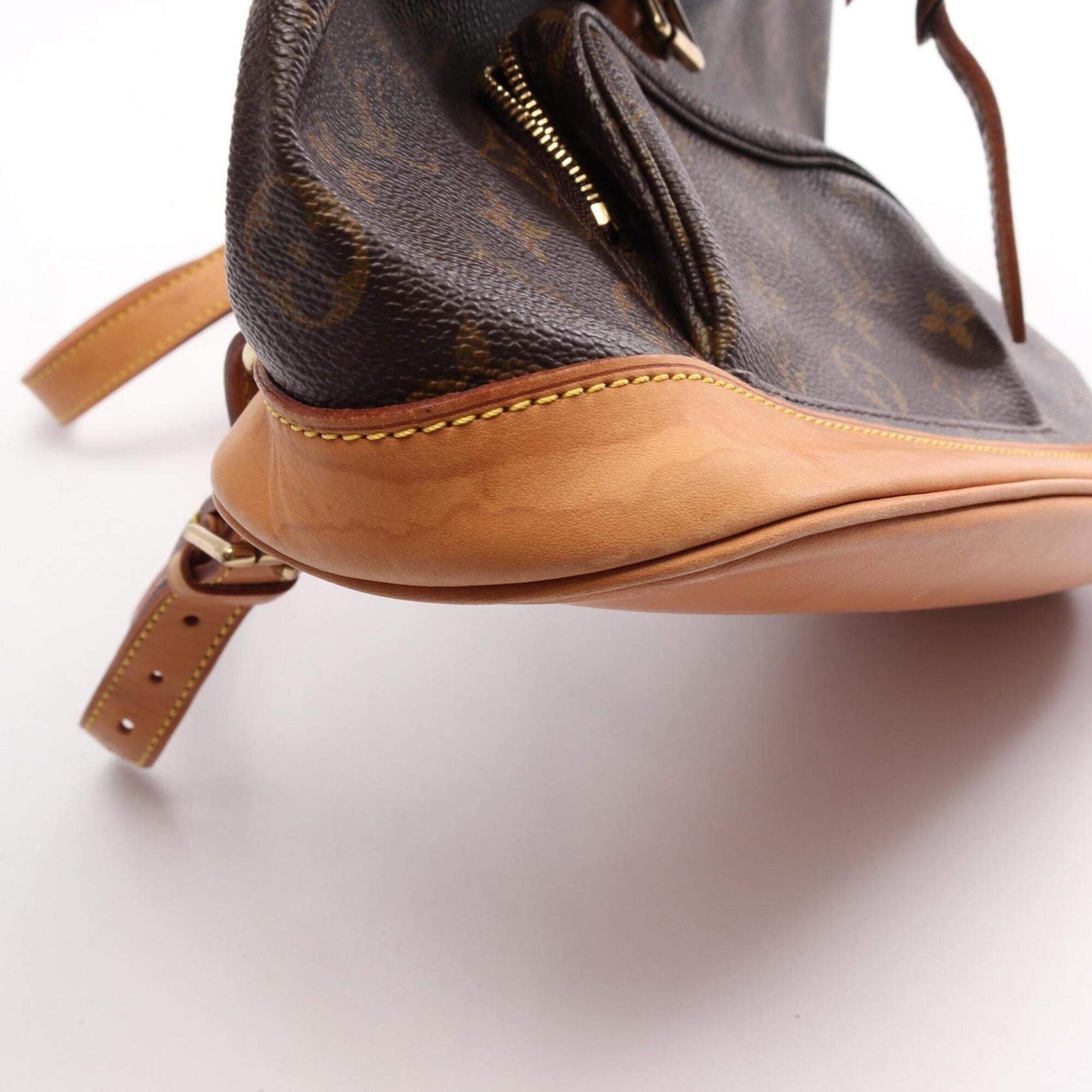 Coated Canvas Leather Backpack Handbag (Pre-Owned) - Louis Vuitton - Modalova