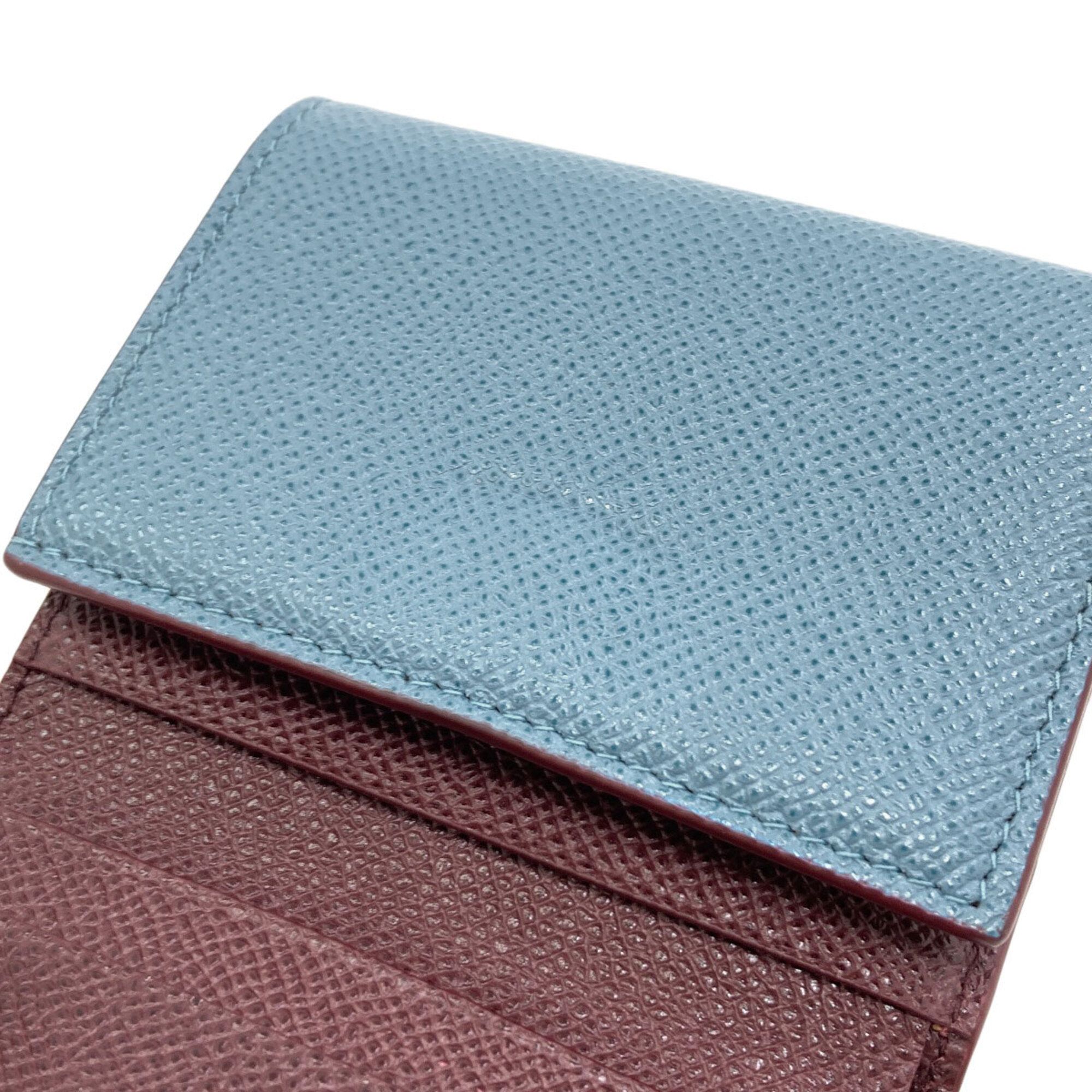 Leather Wallet (Tri-Fold) (Pre-Owned) - Bvlgari - Modalova