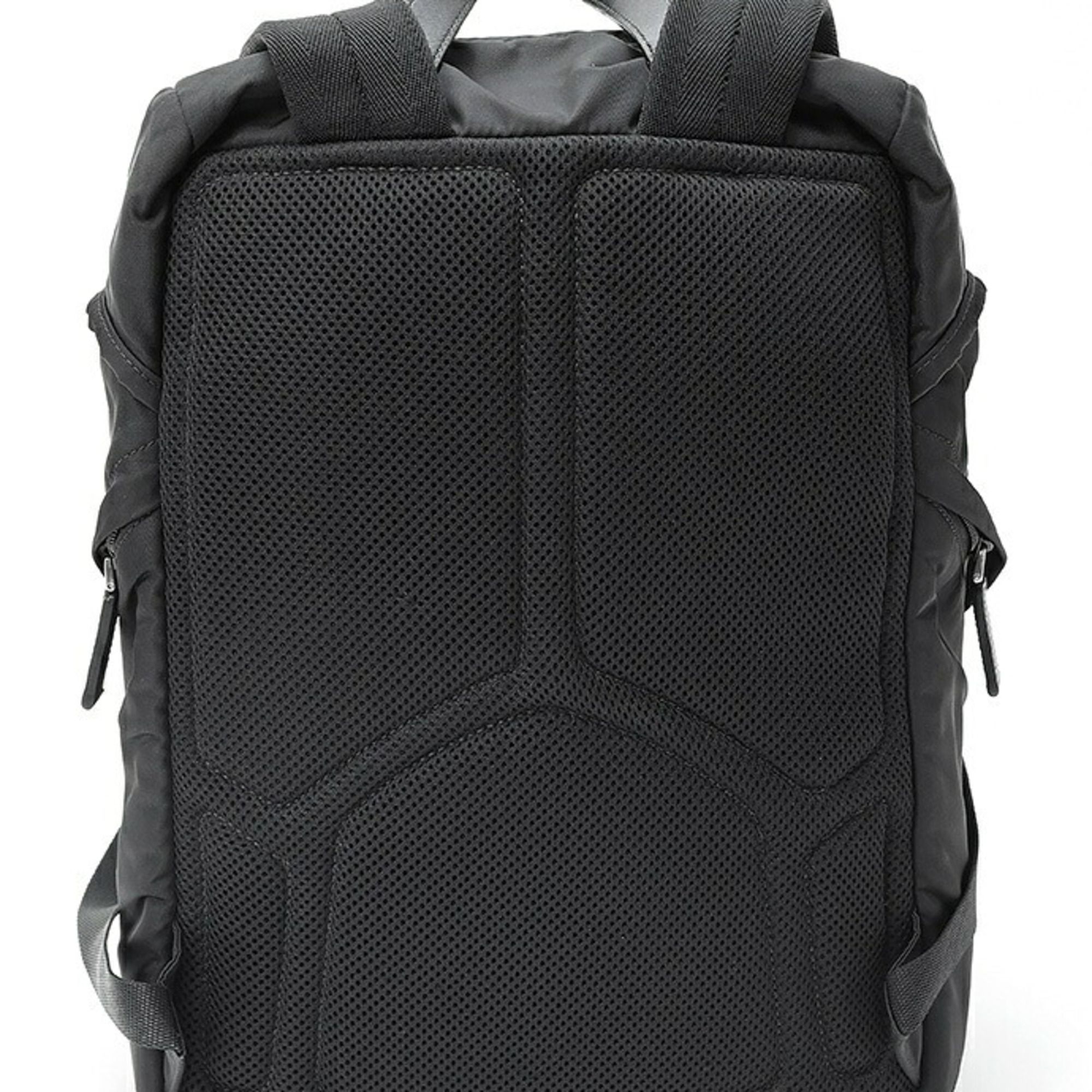Nylon Fabric Leather Backpack (Pre-Owned) - Prada - Modalova