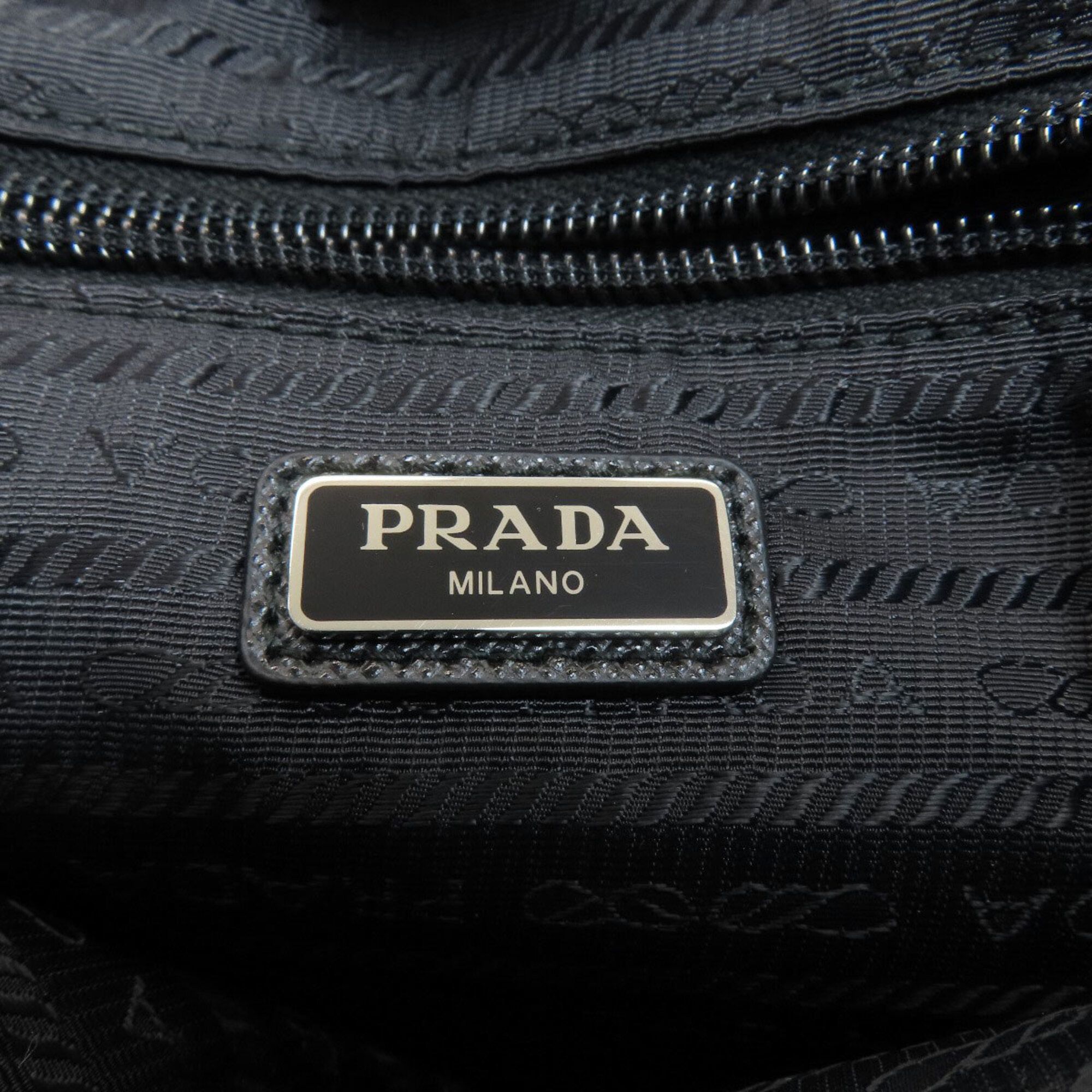 Prada Black Nylon Pouch (Pre-Owned) - Prada - Modalova