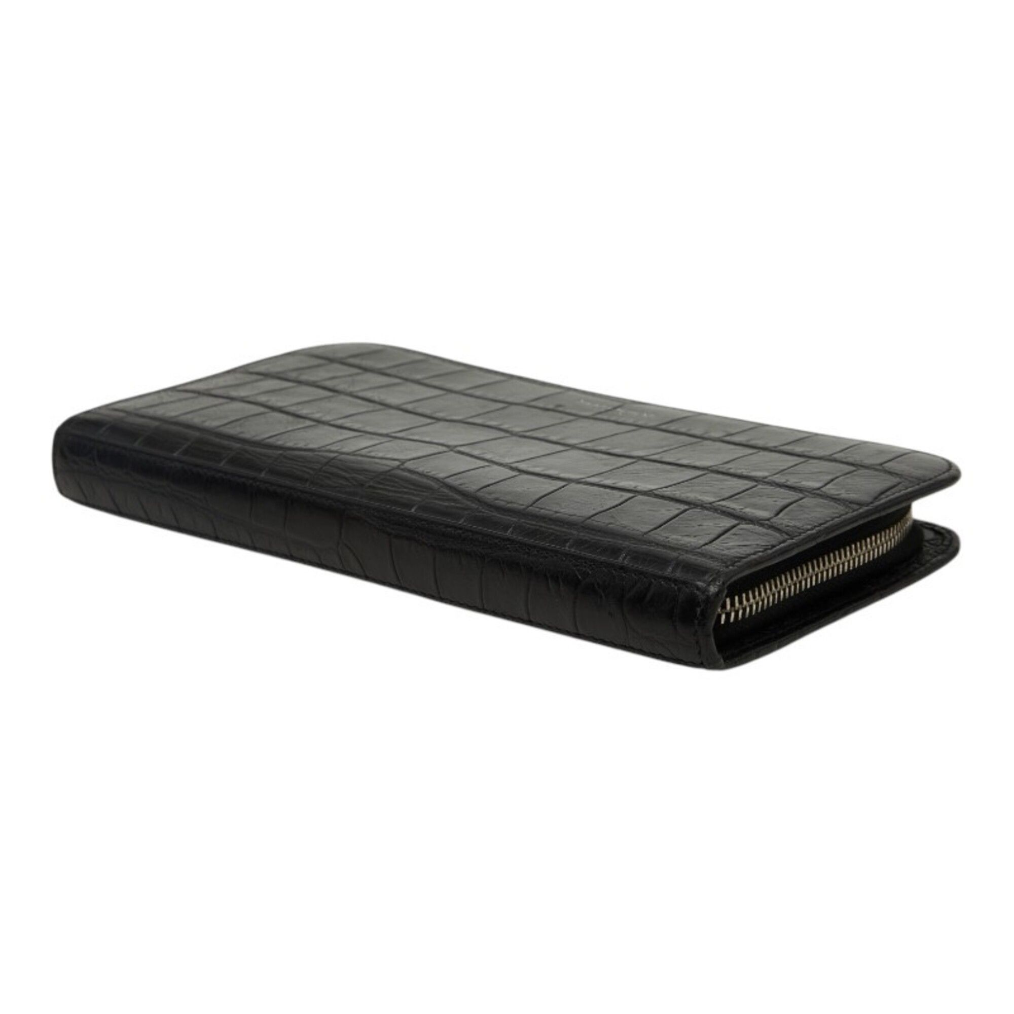 Leather Long Wallet (Bi-Fold) (Pre-Owned) - Saint Laurent - Modalova