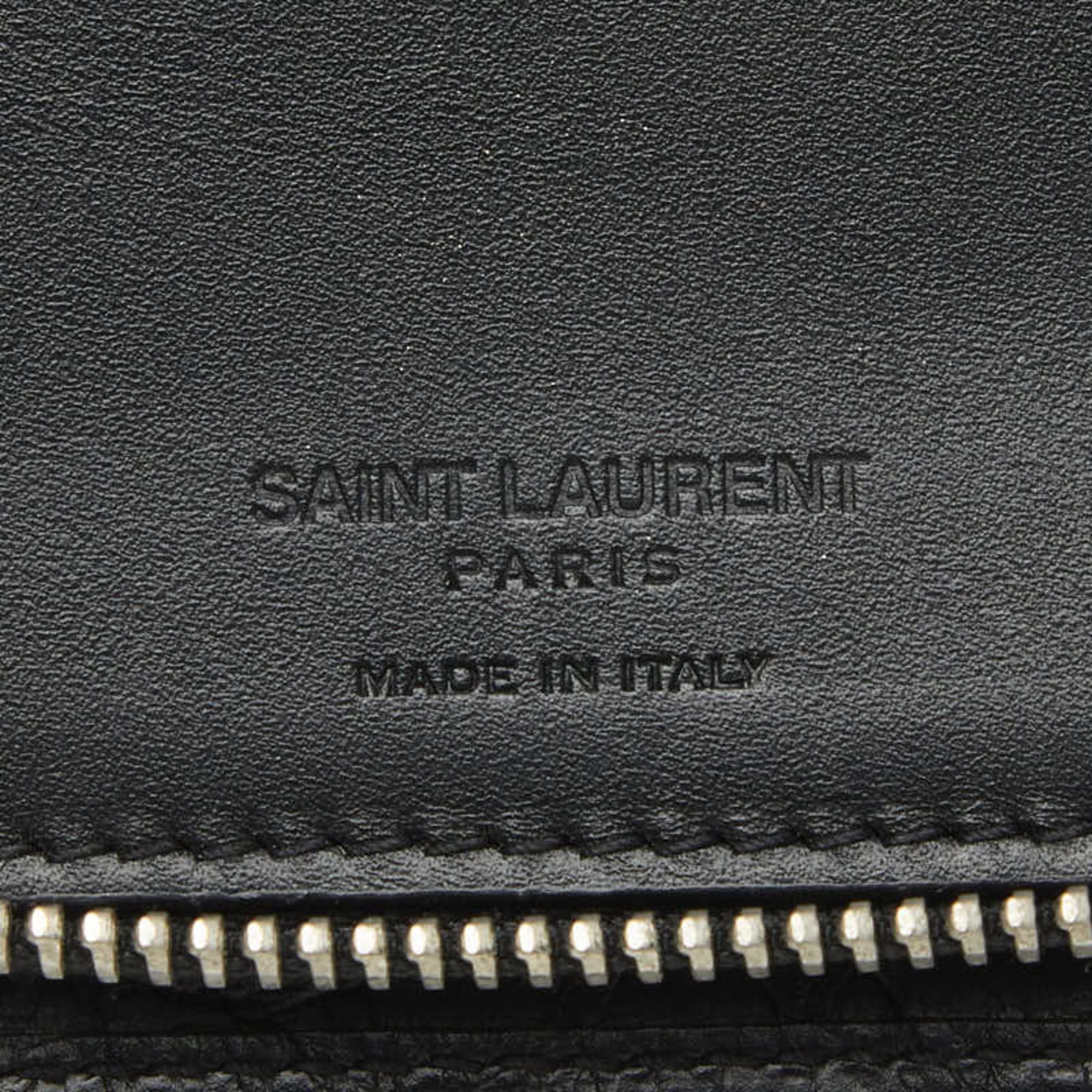 Leather Long Wallet (Bi-Fold) (Pre-Owned) - Saint Laurent - Modalova