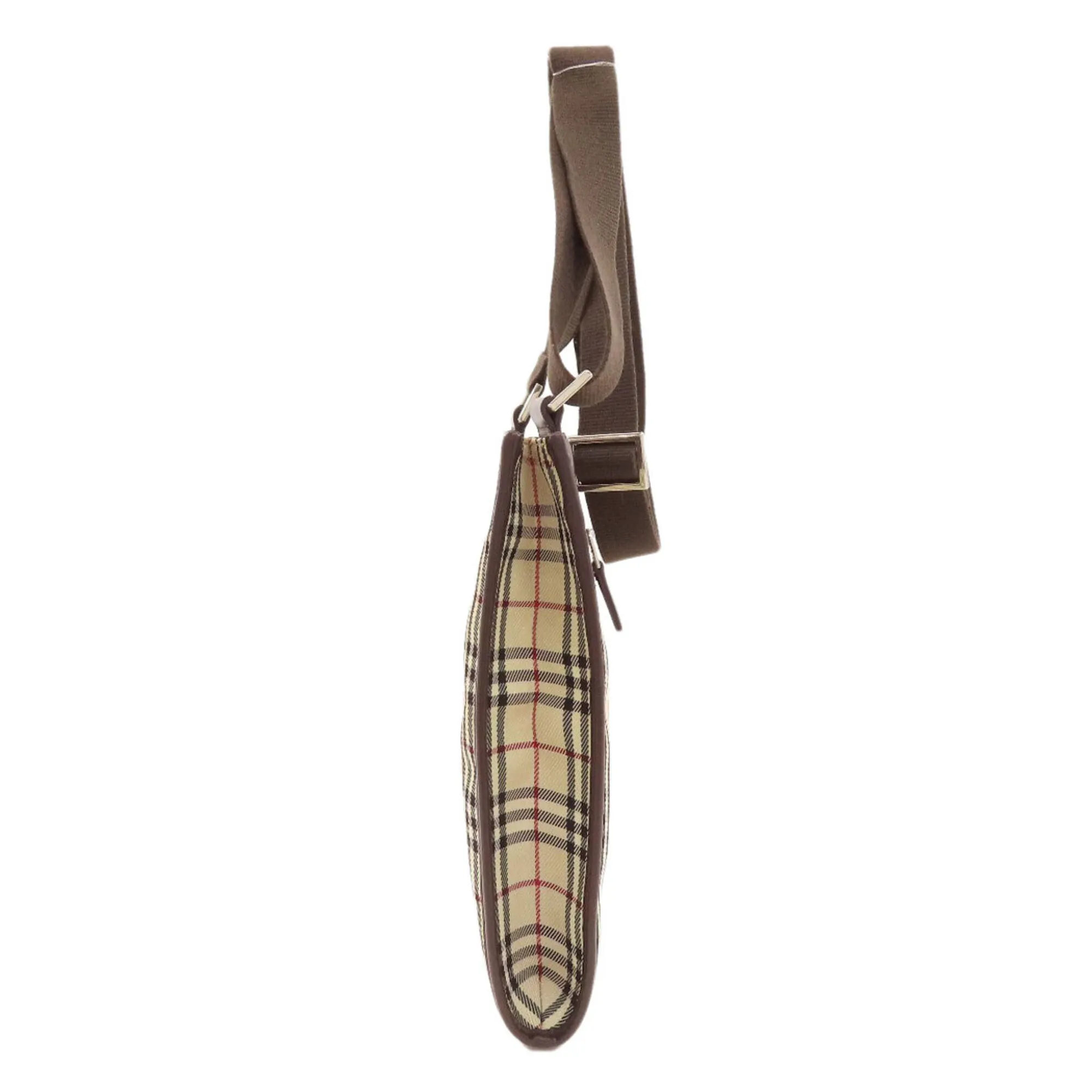 Canvas Leather Shoulder Bag (Pre-Owned) - Burberry - Modalova