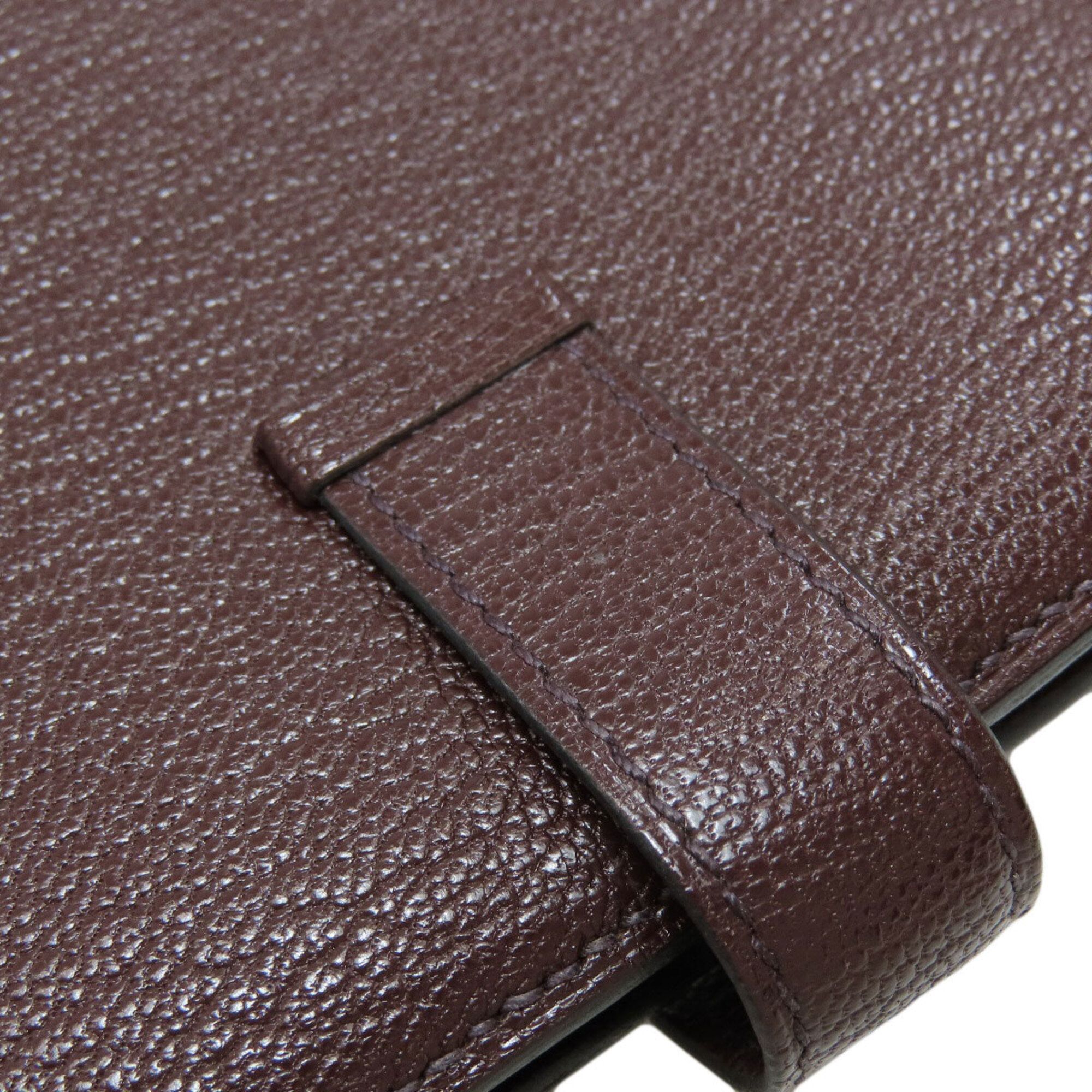 Chevre Leather Wallet (Bi-Fold) (Pre-Owned) - Hermes - Modalova