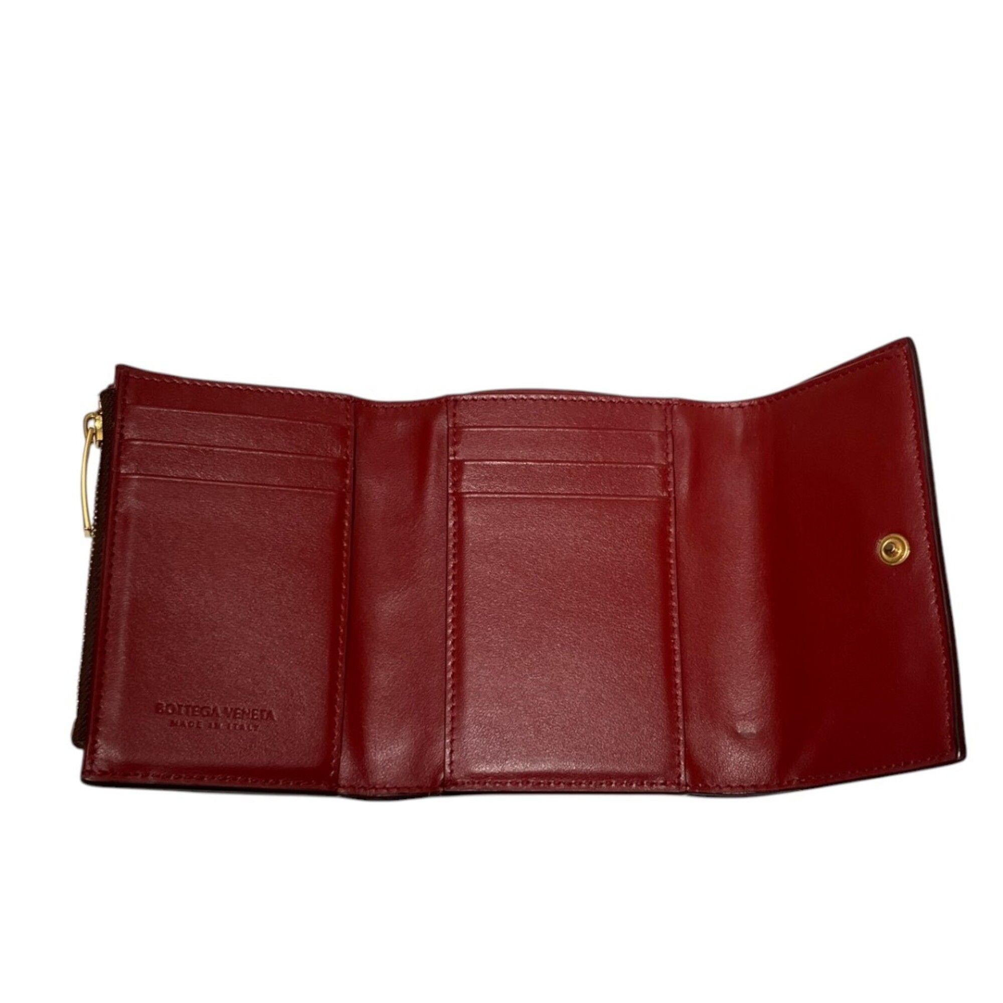Leather Wallet (Tri-Fold) (Pre-Owned) - Bottega Veneta - Modalova