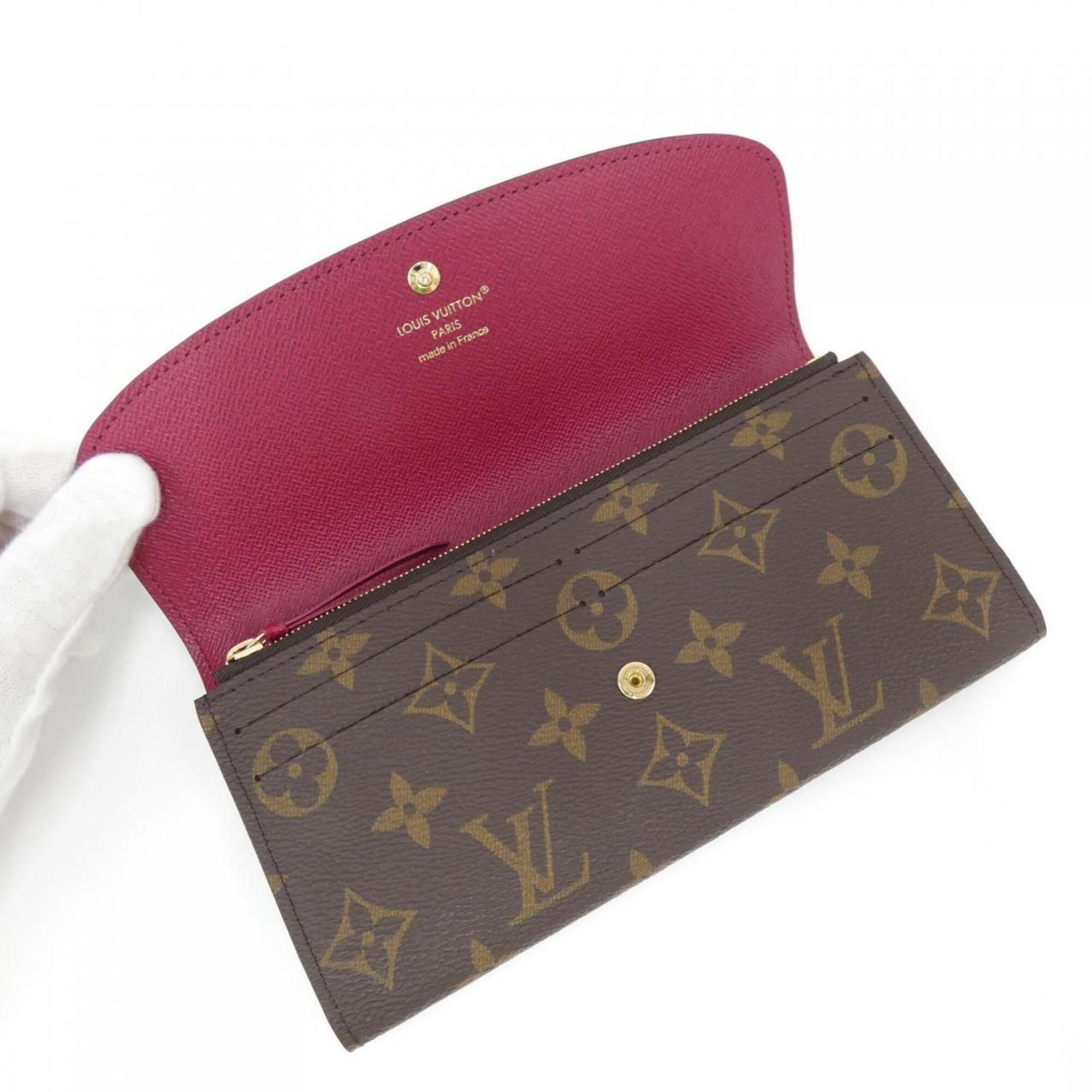 Coated Canvas Long Wallet (Bi-Fold) (Pre-Owned) - Louis Vuitton - Modalova