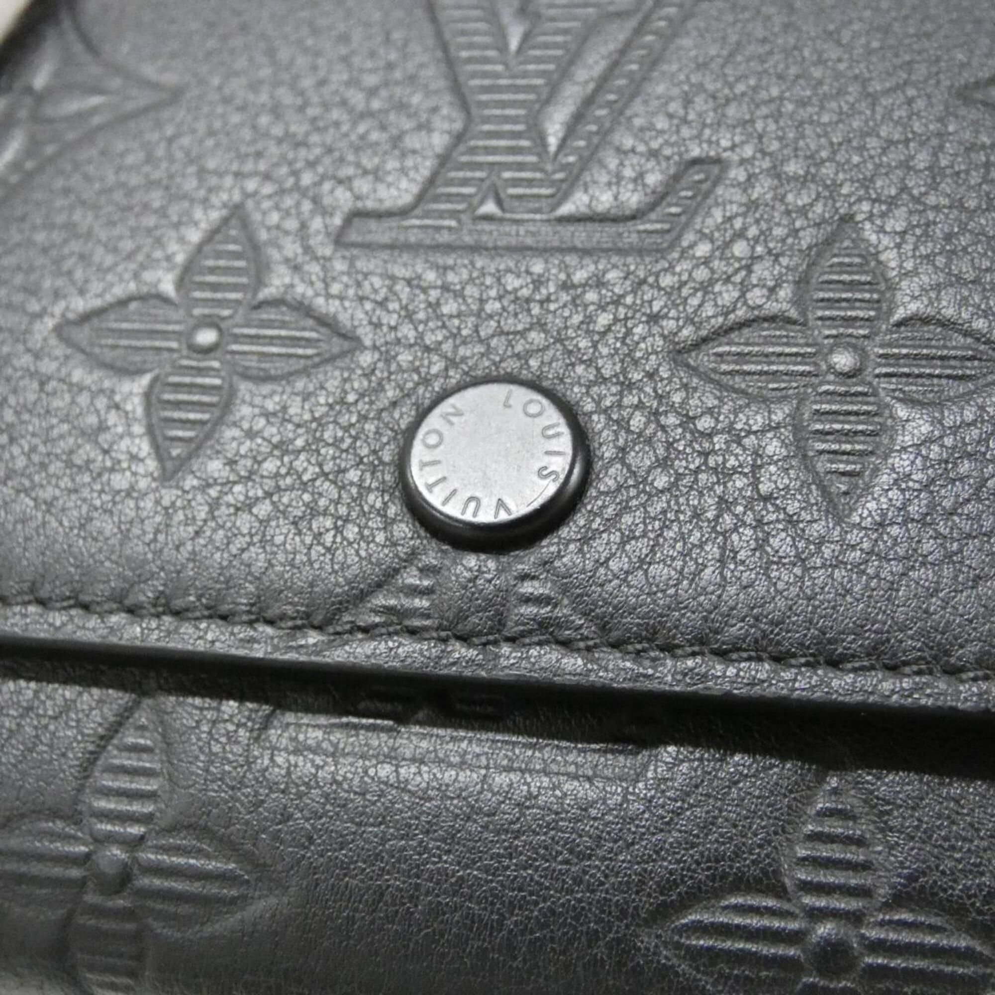 Monogram Shadow Leather Wallet (Tri-Fold) (Pre-Owned) - Louis Vuitton - Modalova