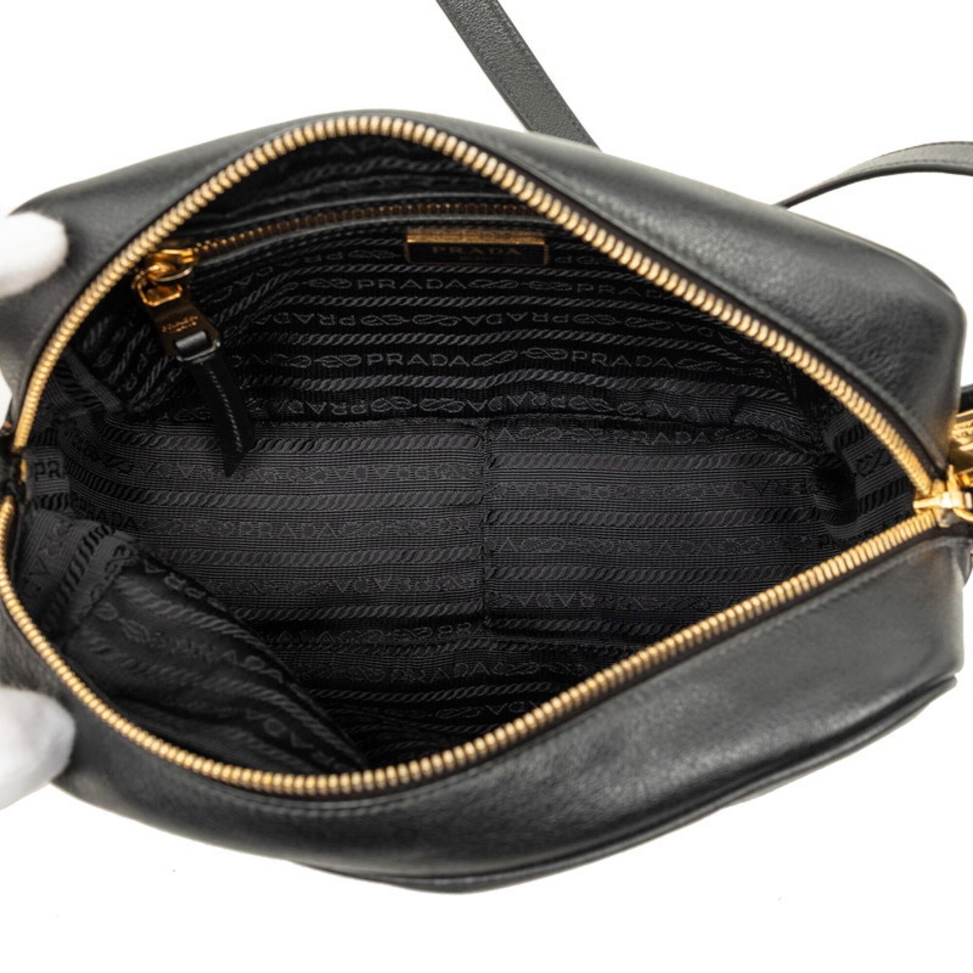 Leather Shoulder Bag (Pre-Owned) - Prada - Modalova