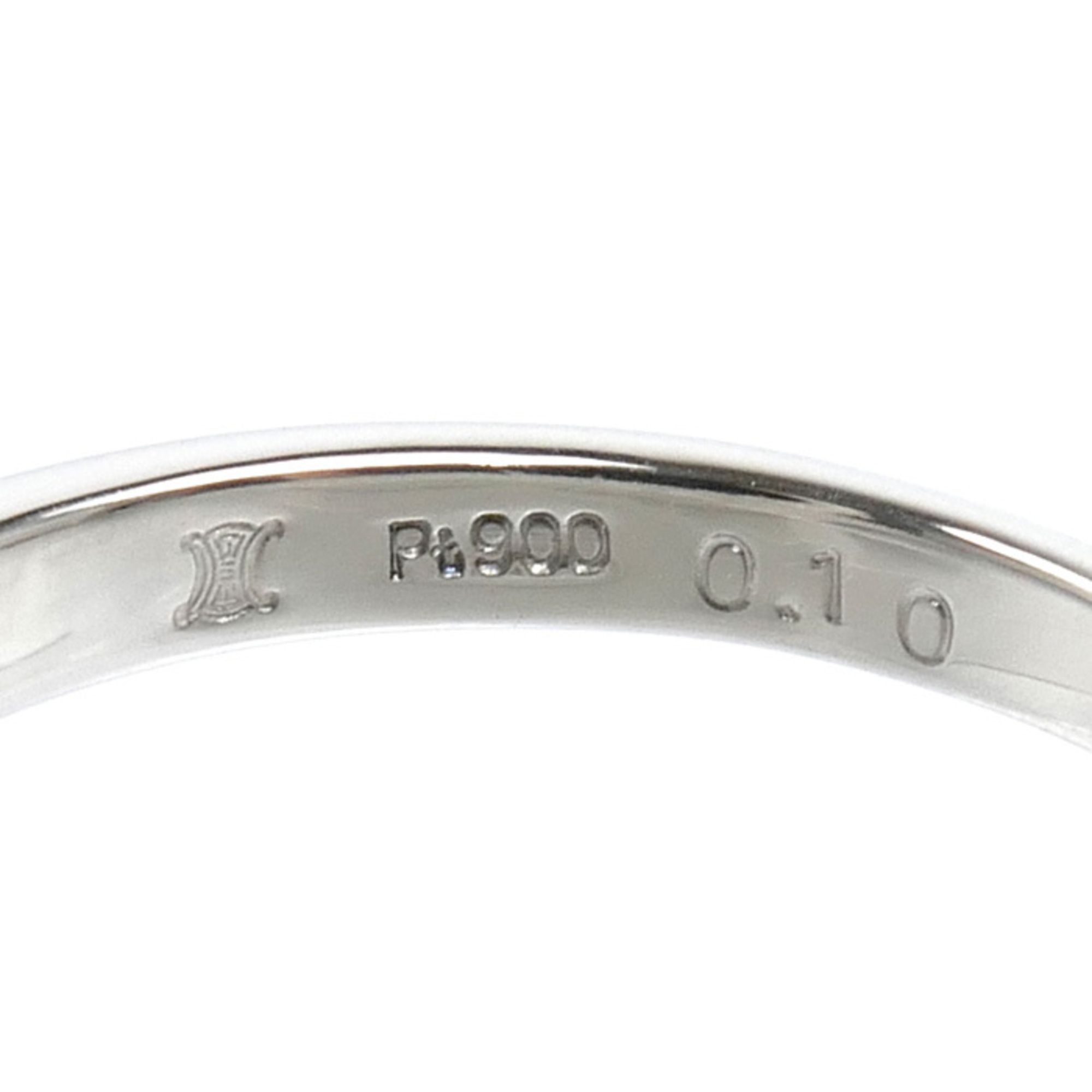 Platinum 900 Band Ring (Pre-Owned) - Celine - Modalova