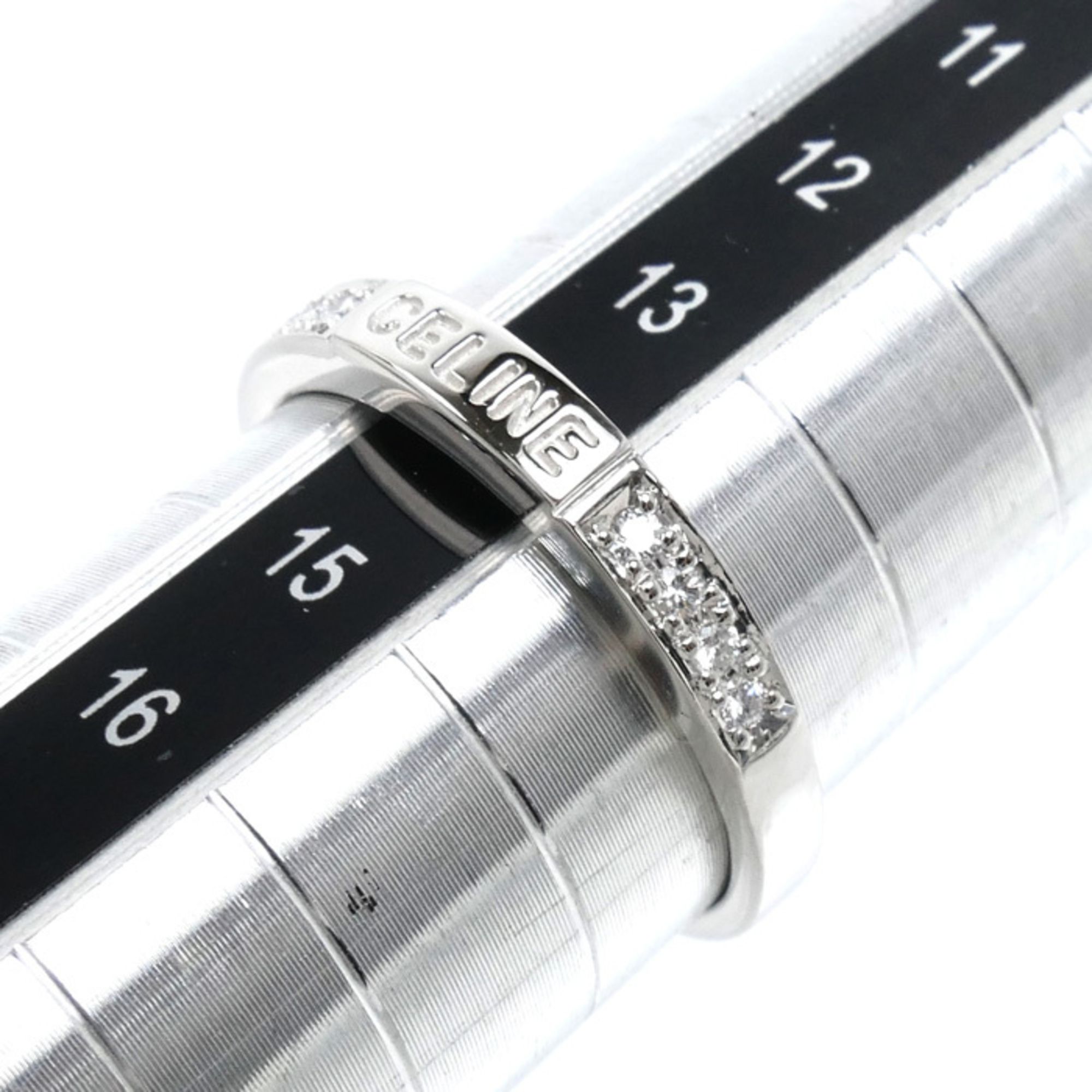Platinum 900 Band Ring (Pre-Owned) - Celine - Modalova