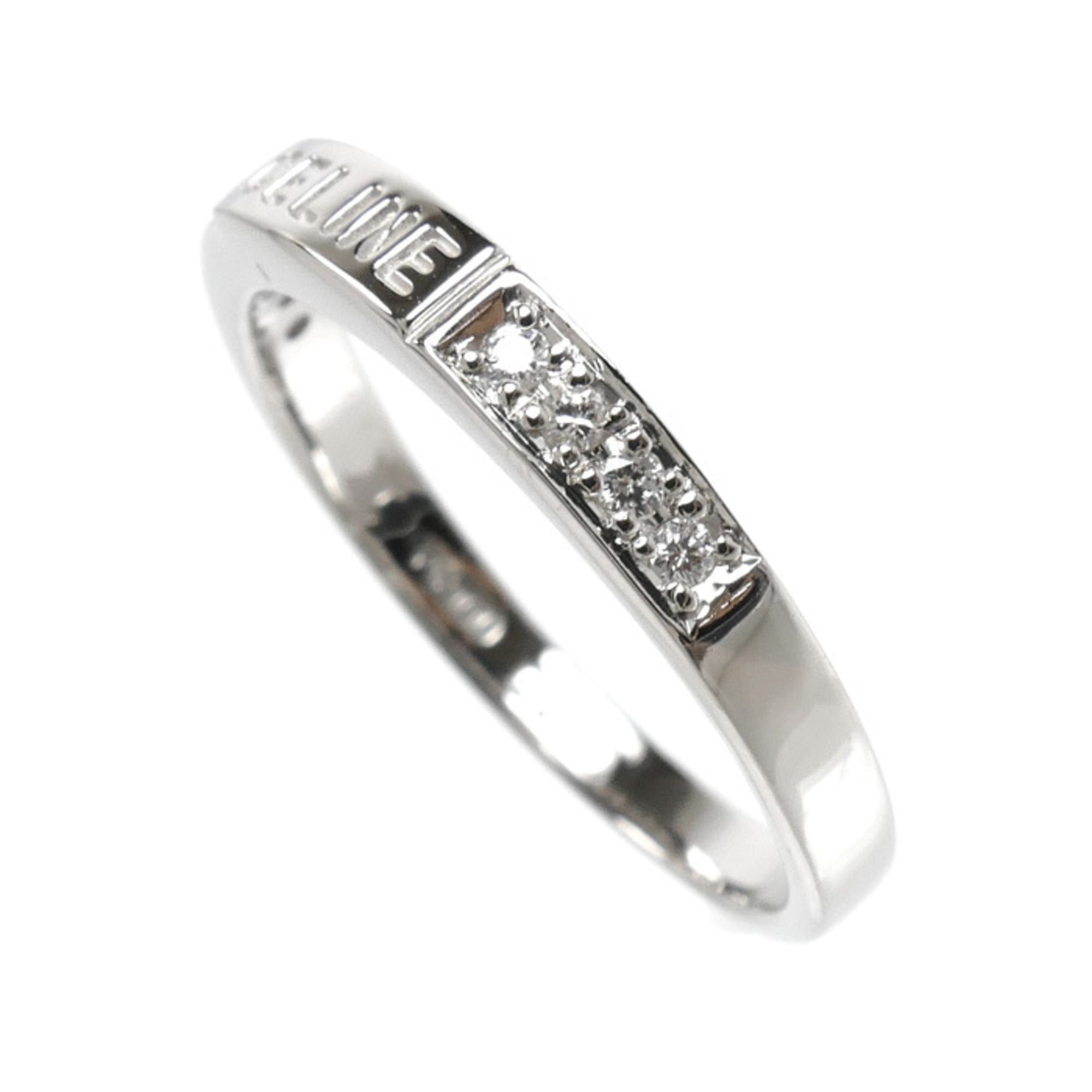 Platinum 900 Band Ring (Pre-Owned) - Celine - Modalova