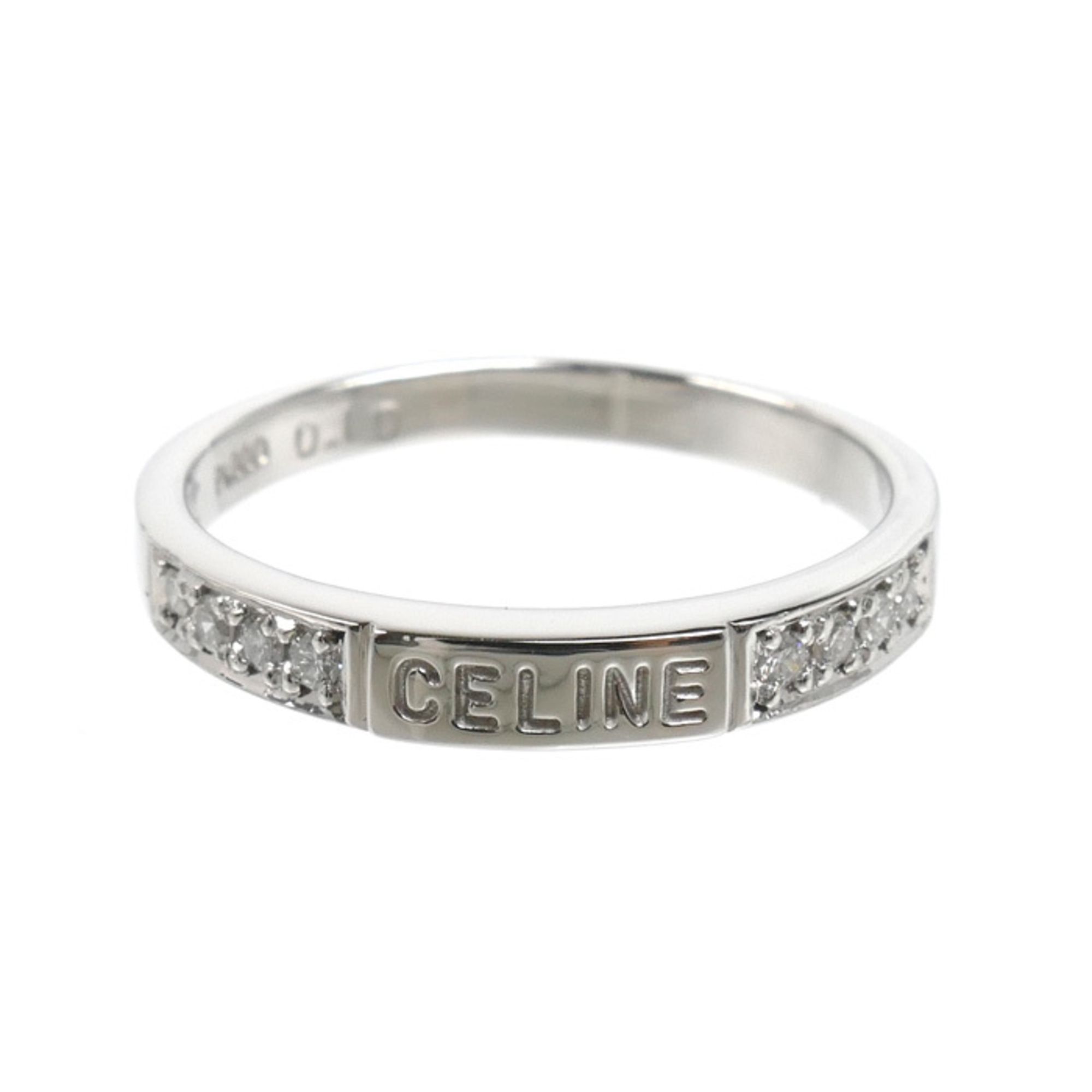 Platinum 900 Band Ring (Pre-Owned) - Celine - Modalova