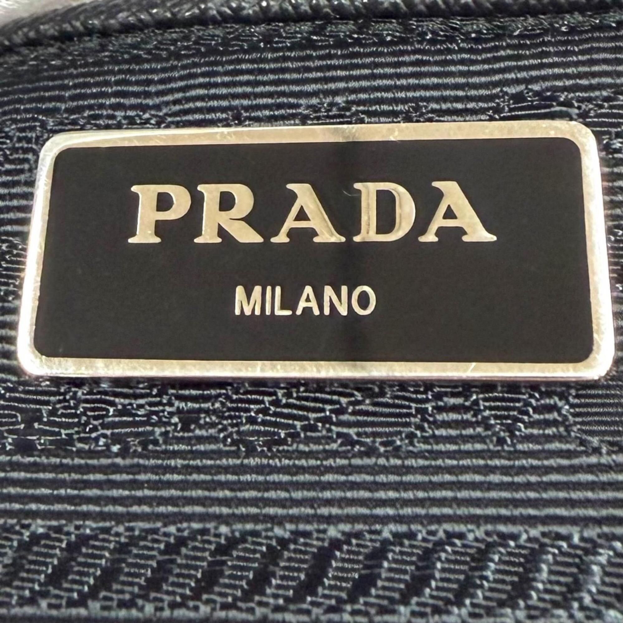 Nylon Leather Shoulder Bag (Pre-Owned) - Prada - Modalova