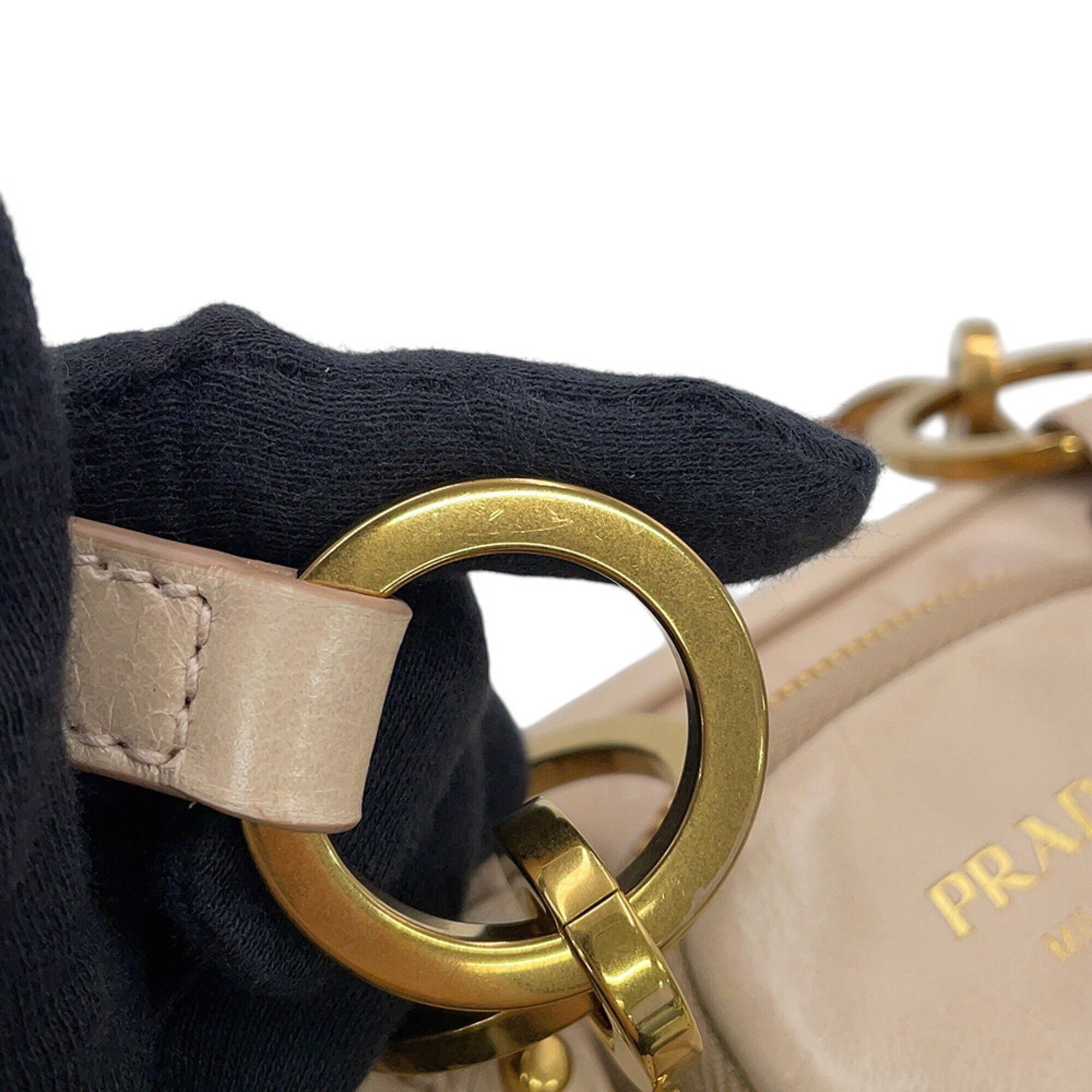 Leather Handbag (Pre-Owned) - Prada - Modalova