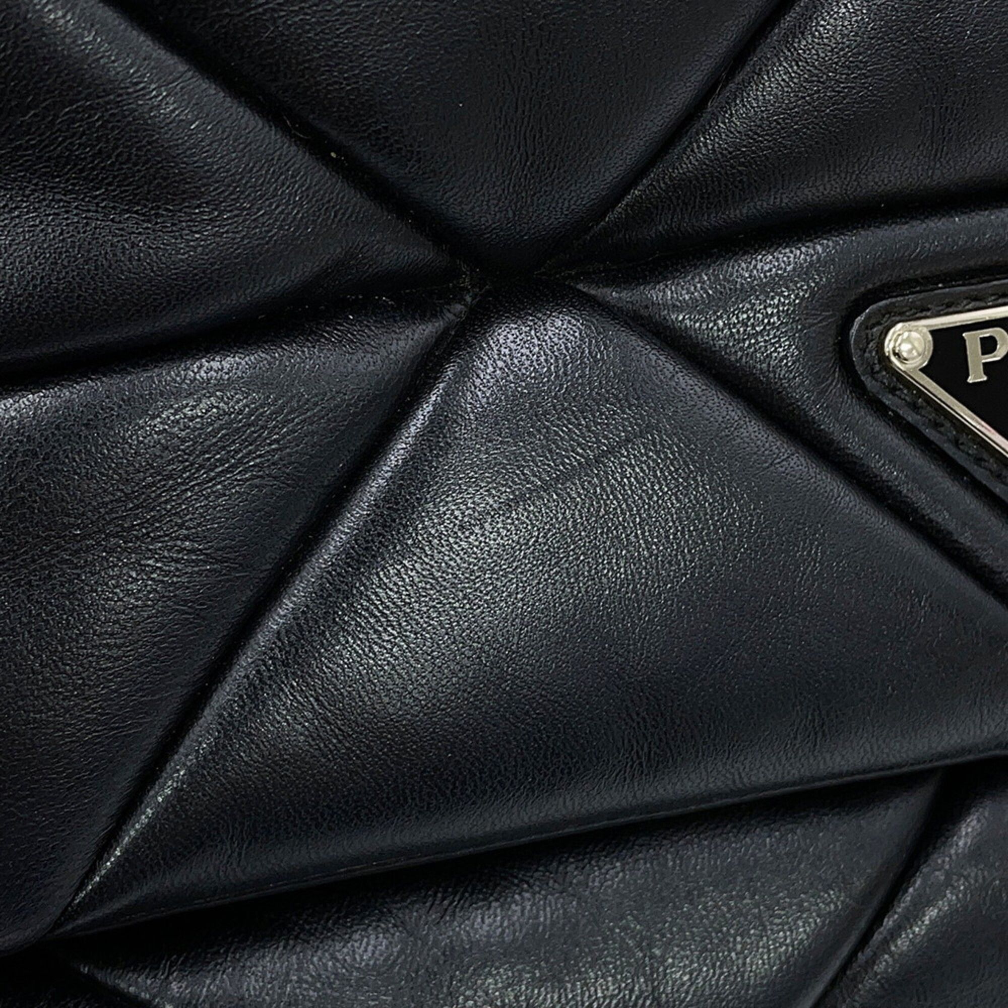 Leather Shoulder Bag (Pre-Owned) - Prada - Modalova