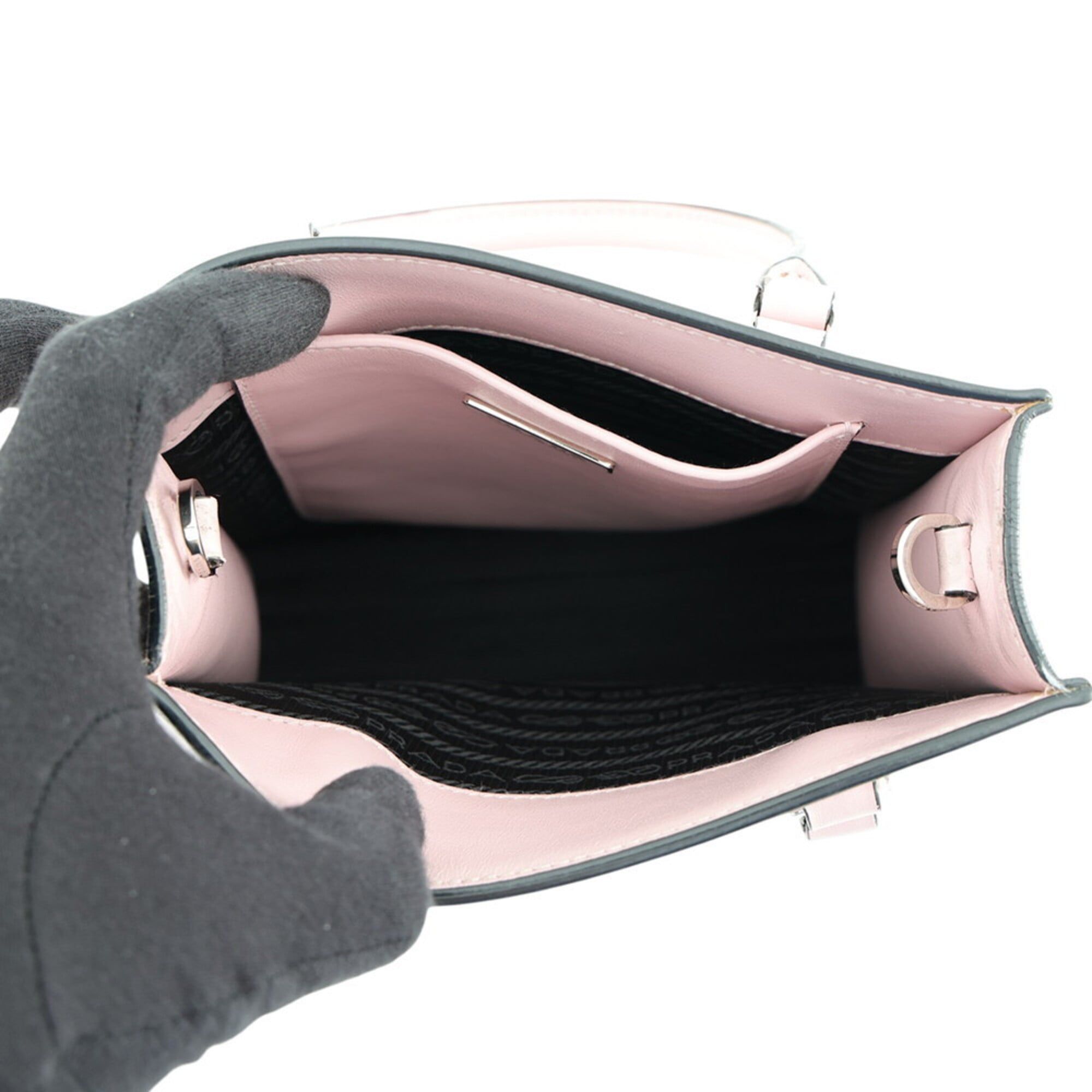 Leather Handbag (Pre-Owned) - Prada - Modalova
