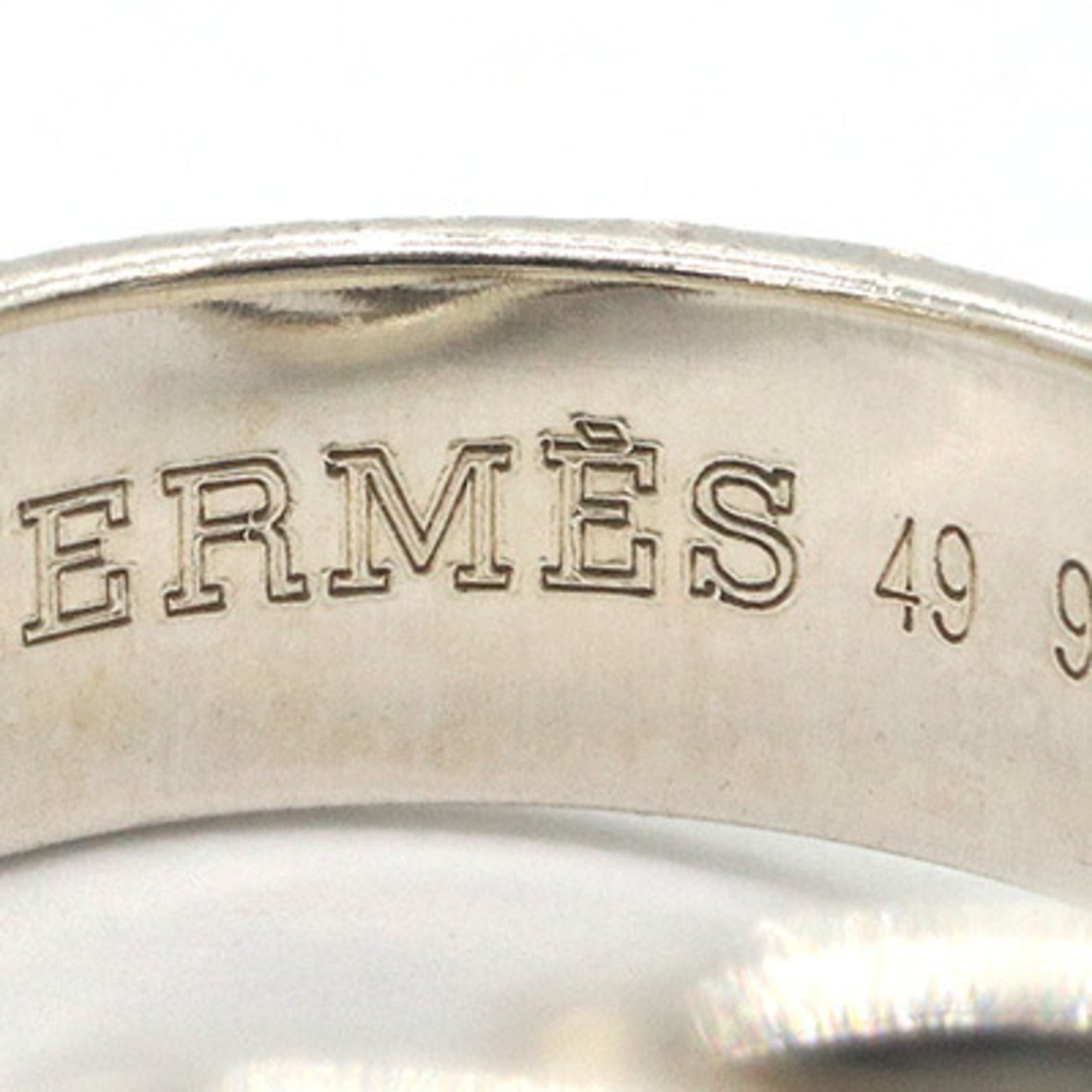 Sterling Silver 925 Band Ring (Pre-Owned) - Hermes - Modalova