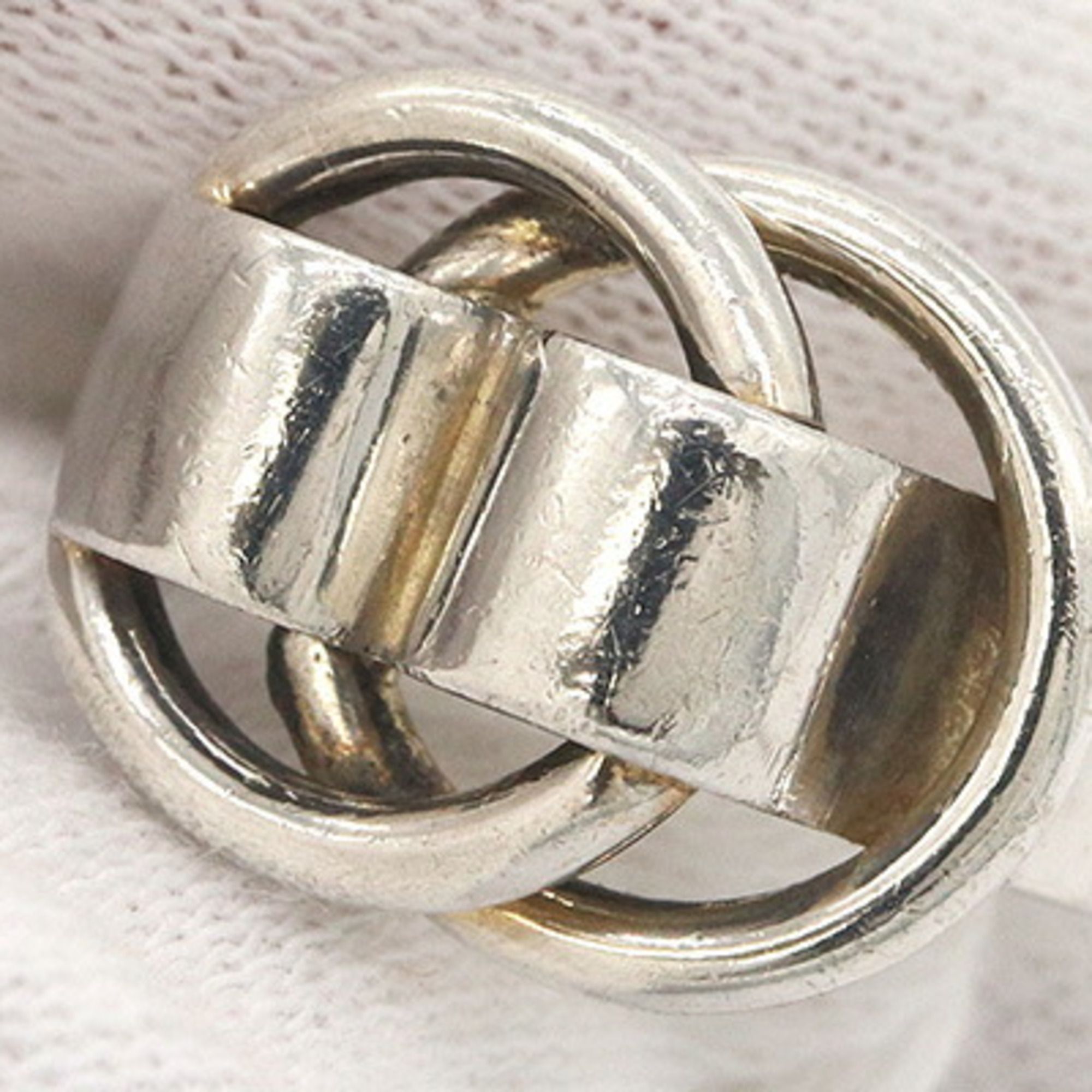 Sterling Silver 925 Band Ring (Pre-Owned) - Hermes - Modalova