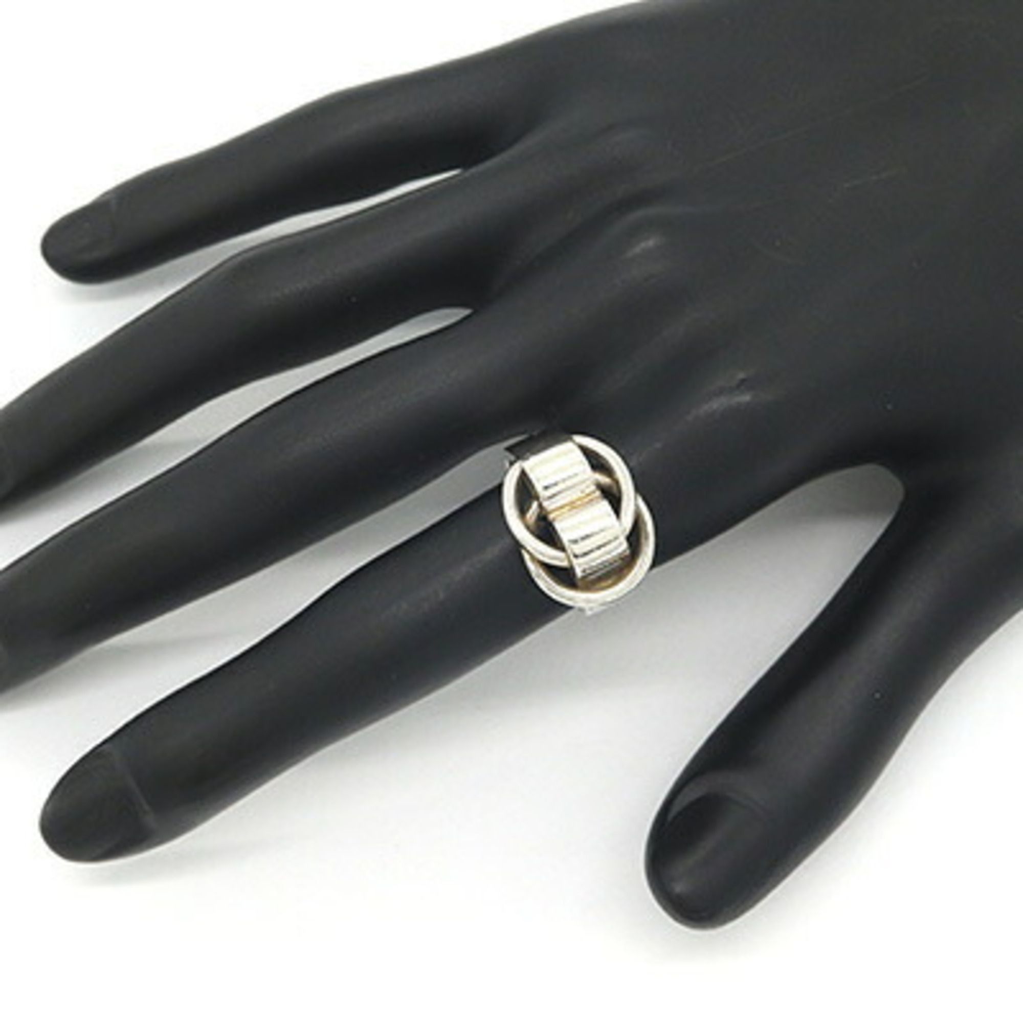 Sterling Silver 925 Band Ring (Pre-Owned) - Hermes - Modalova