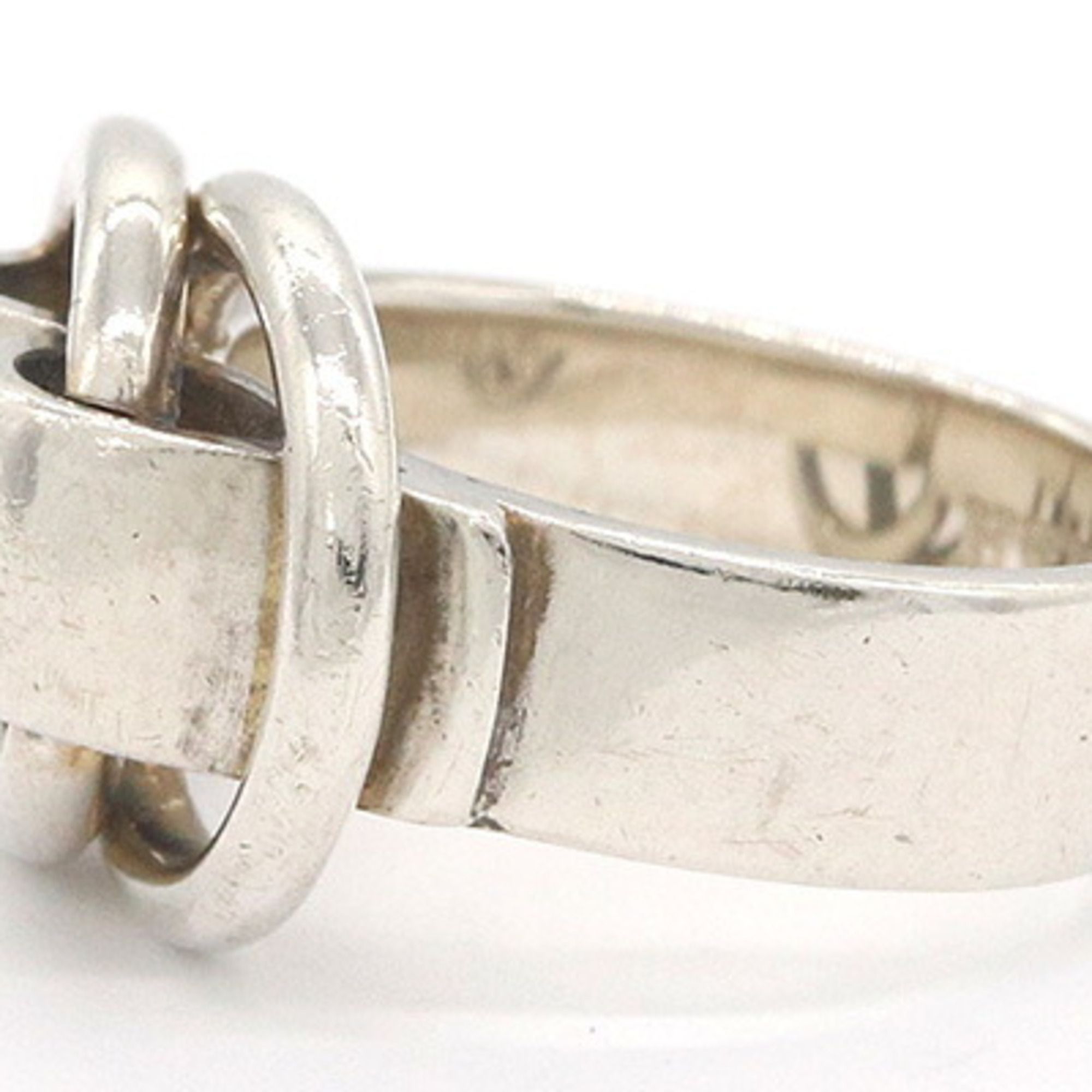 Sterling Silver 925 Band Ring (Pre-Owned) - Hermes - Modalova
