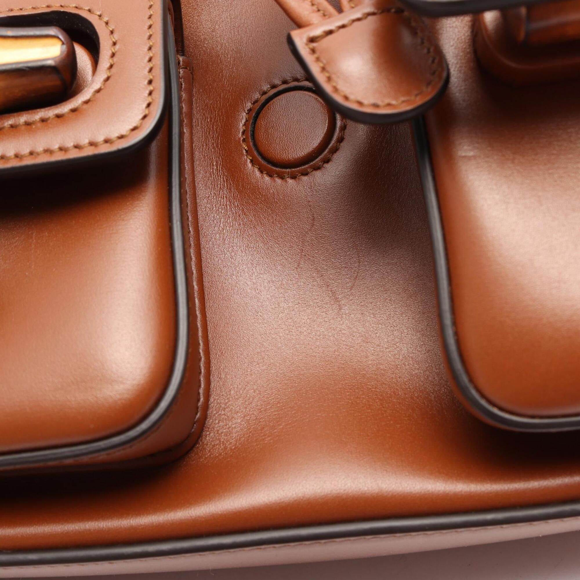 Leather Backpack Handbag (Pre-Owned) - Gucci - Modalova