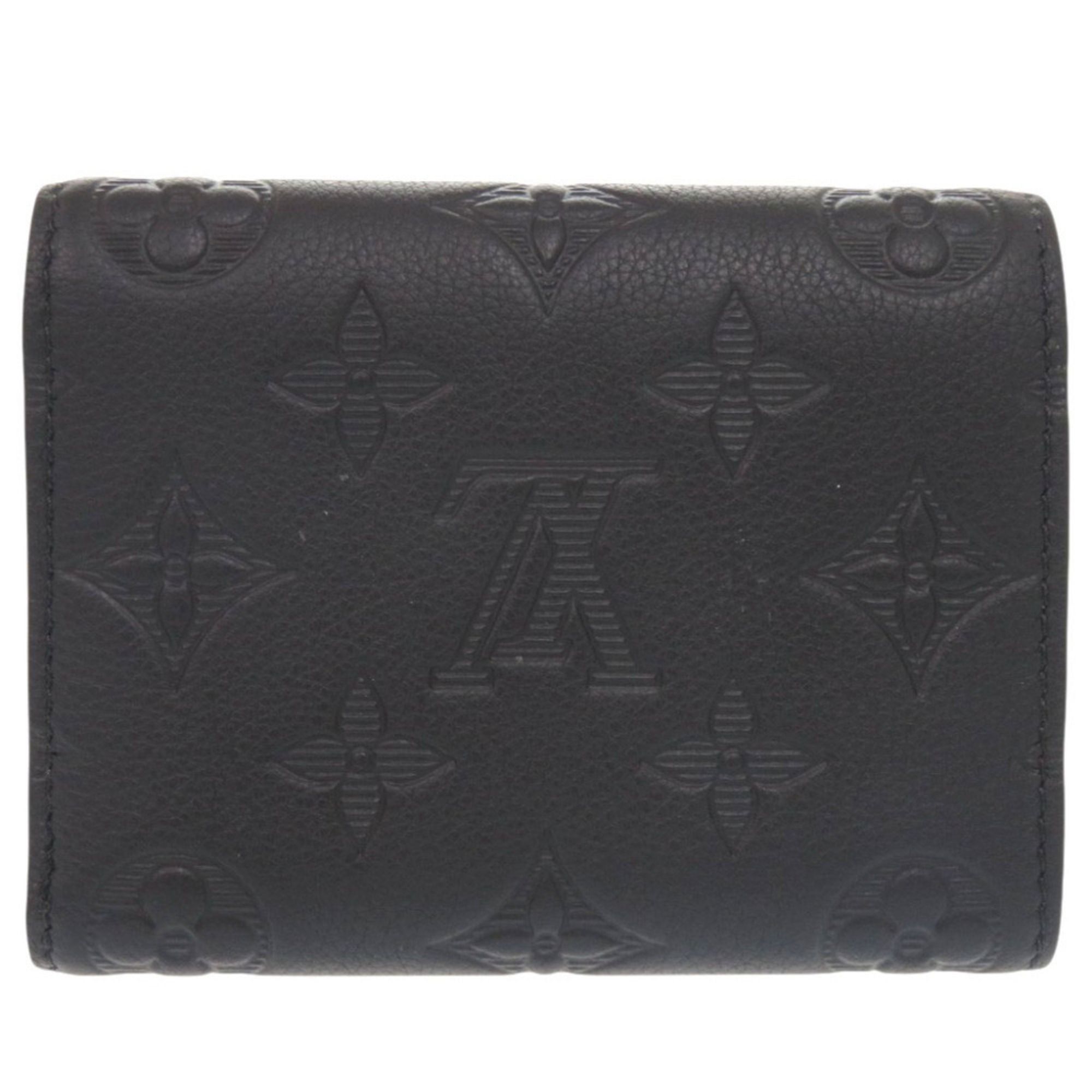 Monogram Shadow Leather Wallet (Tri-Fold) (Pre-Owned) - Louis Vuitton - Modalova