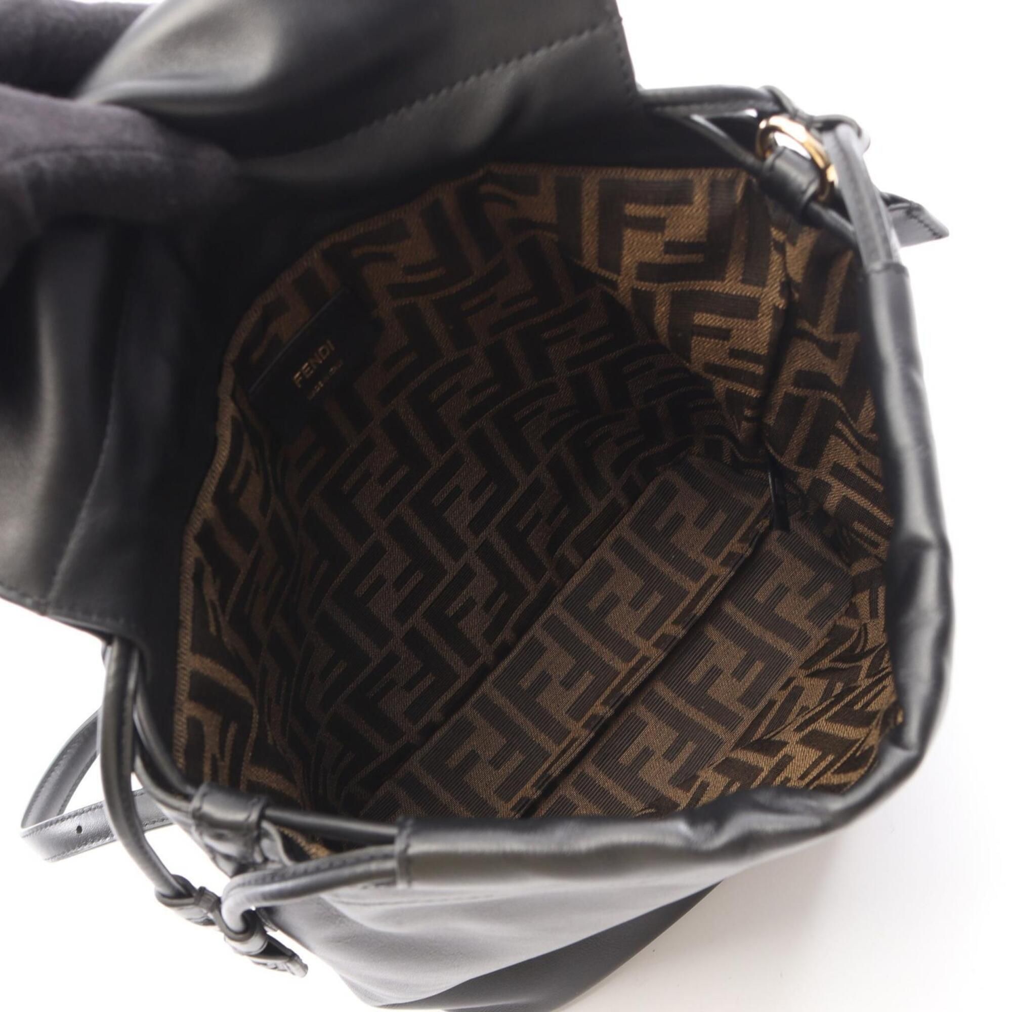 Leather Backpack (Pre-Owned) - Fendi - Modalova
