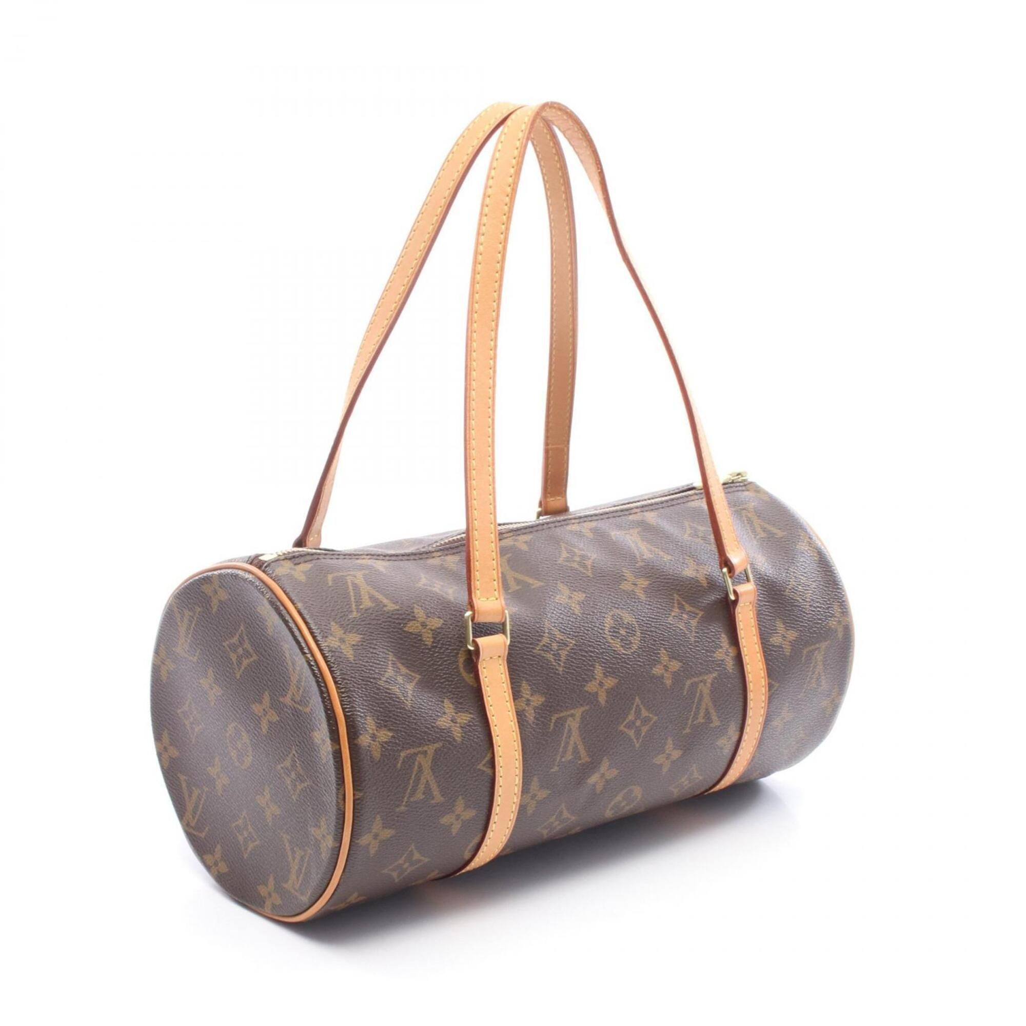 Coated Canvas Pvc Monogram Leather Handbag (Pre-Owned) - Louis Vuitton - Modalova
