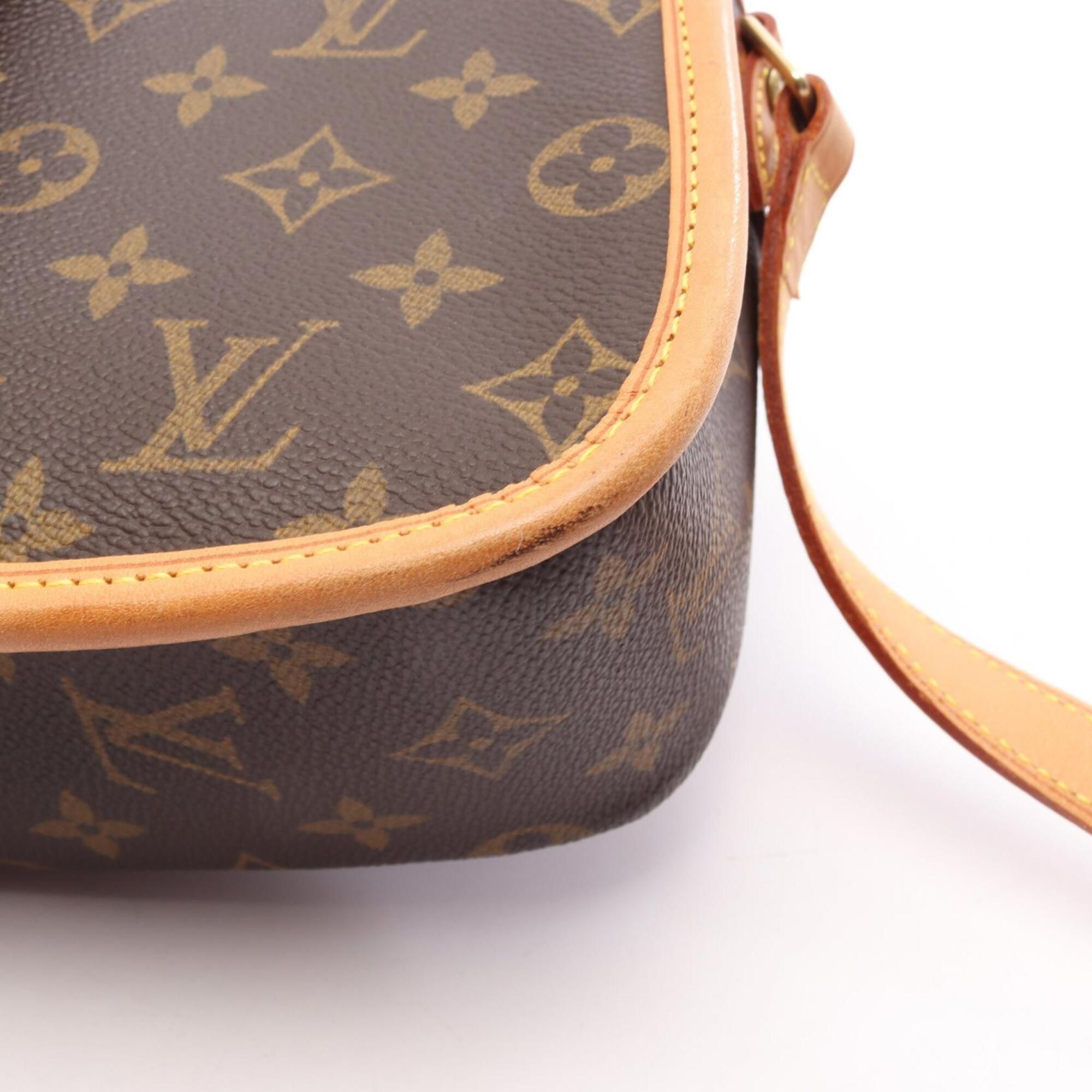Pvc Coated Canvas Leather Handbag Shoulder Bag (Pre-Owned) - Louis Vuitton - Modalova
