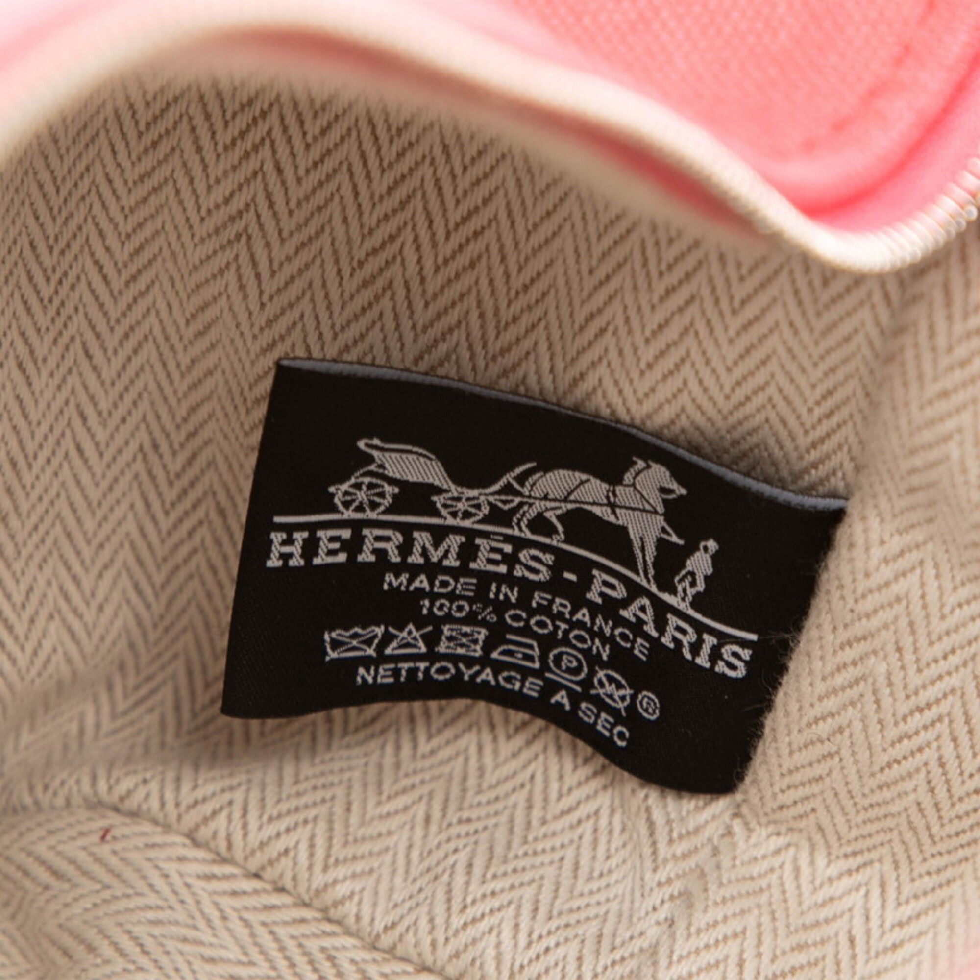 Cotton Handbag (Pre-Owned) - Hermes - Modalova