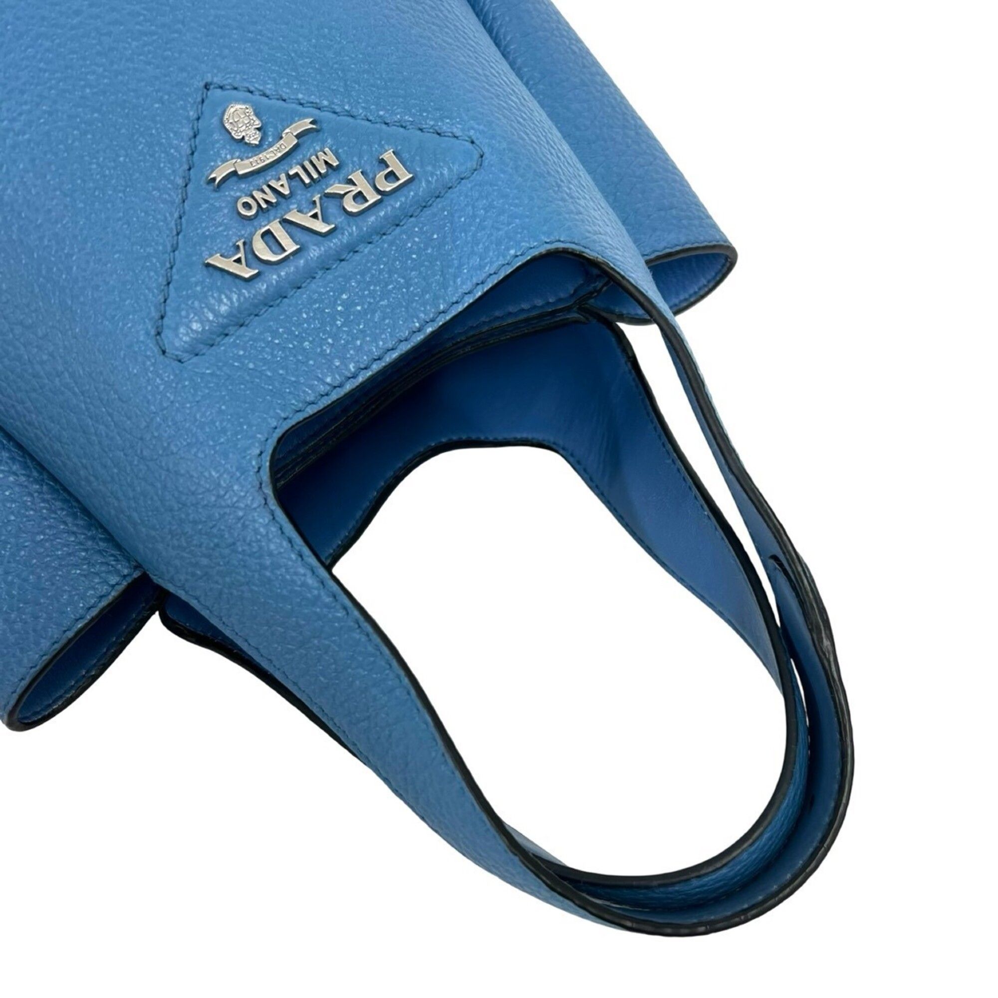 Leather Handbag Tote Bag (Pre-Owned) - Prada - Modalova